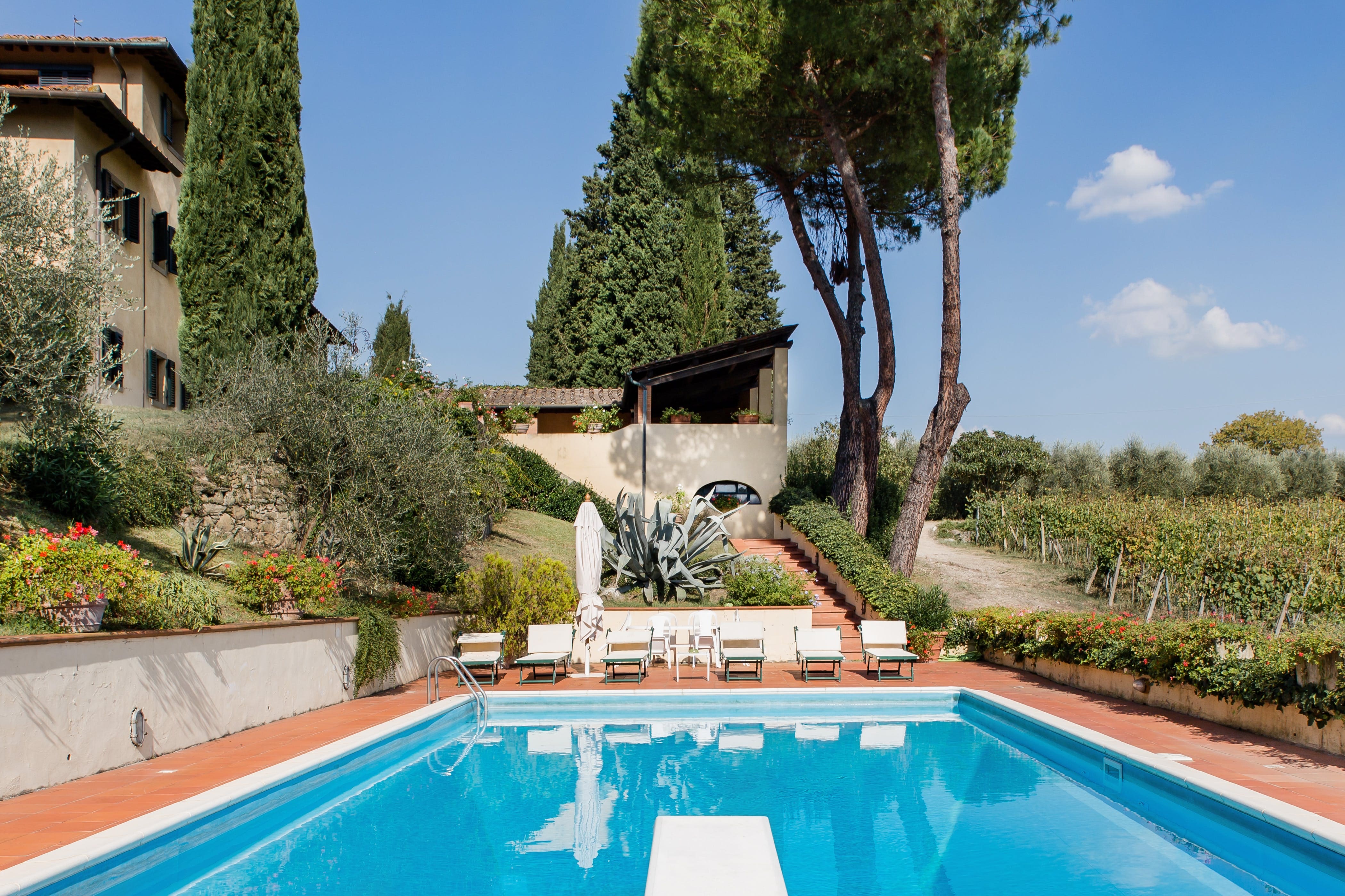Villa Sirocco Firenze: Stunning 5-Bedroom Villa with Private Pool, Florence West