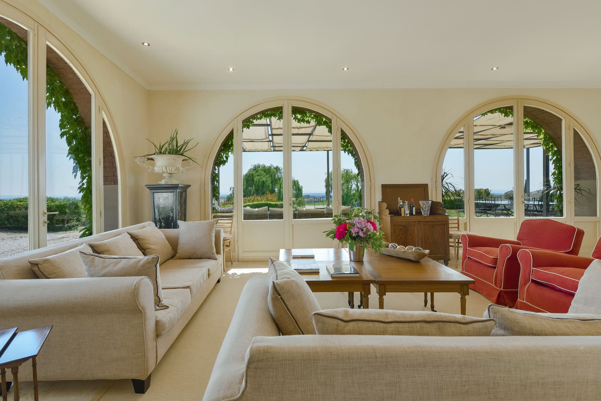 Villa Sirocco Livorno: Exclusive 7-Bedroom Villa with Pool and Sea View, Tuscany