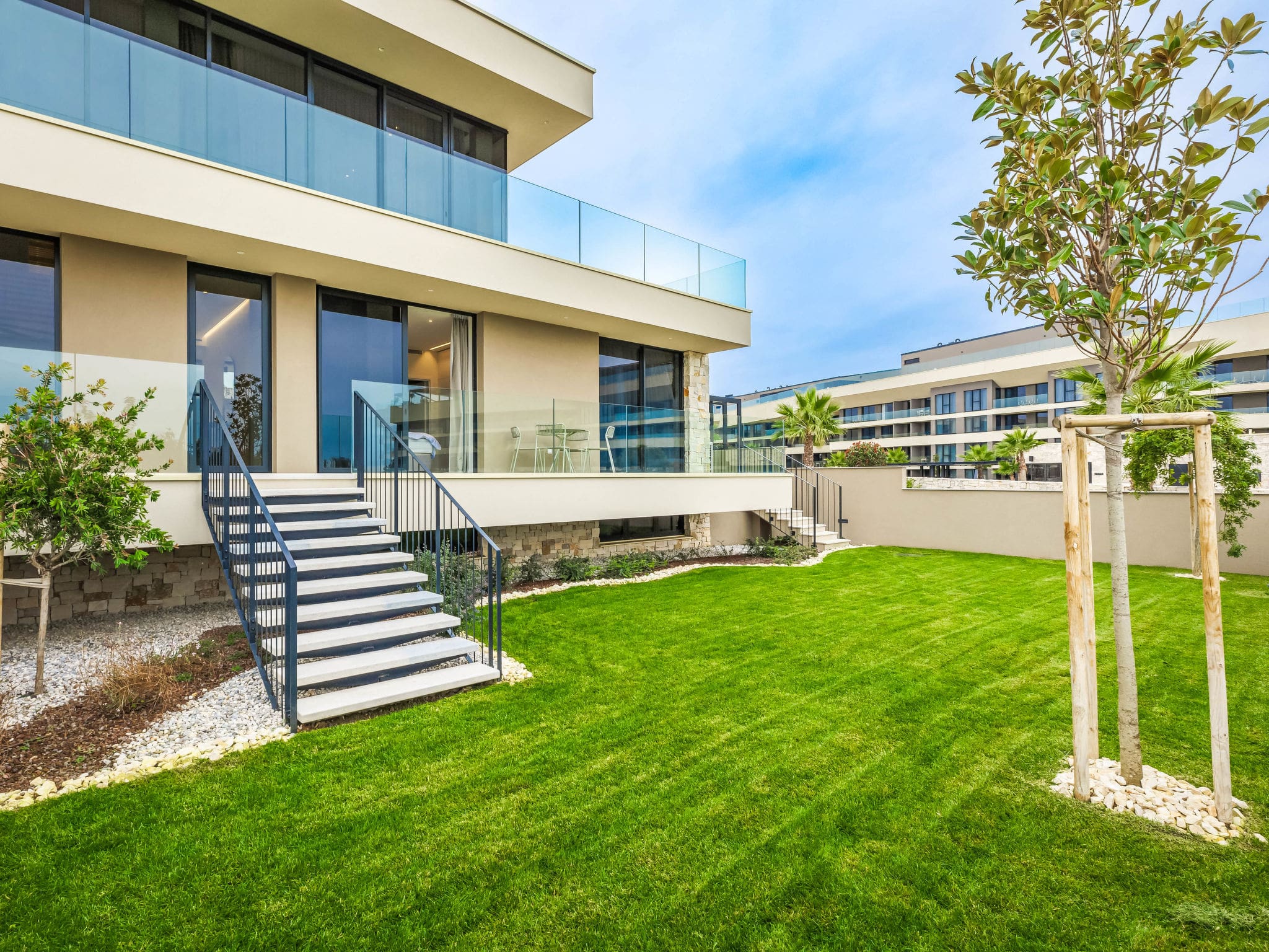 Villa Sirocco Umag: Modern 4-Bedroom Semi-Detached Villa with Sea Views and Resort Facilities in Istrian Peninsula