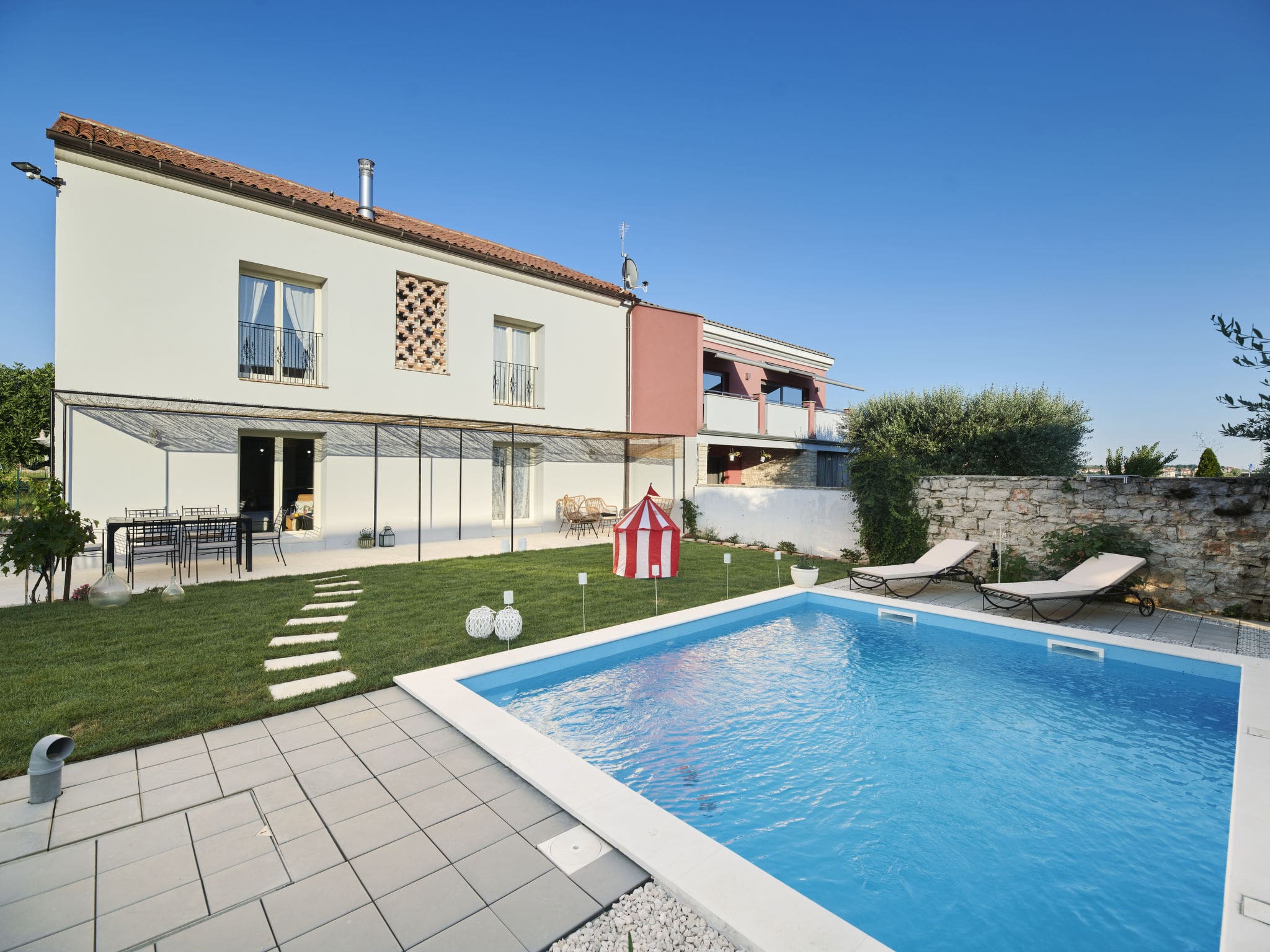 Villa Špinel Umag: Luxury 3-Bedroom Villa with Private Pool and Modern Amenities in Istrian Countryside Croatia