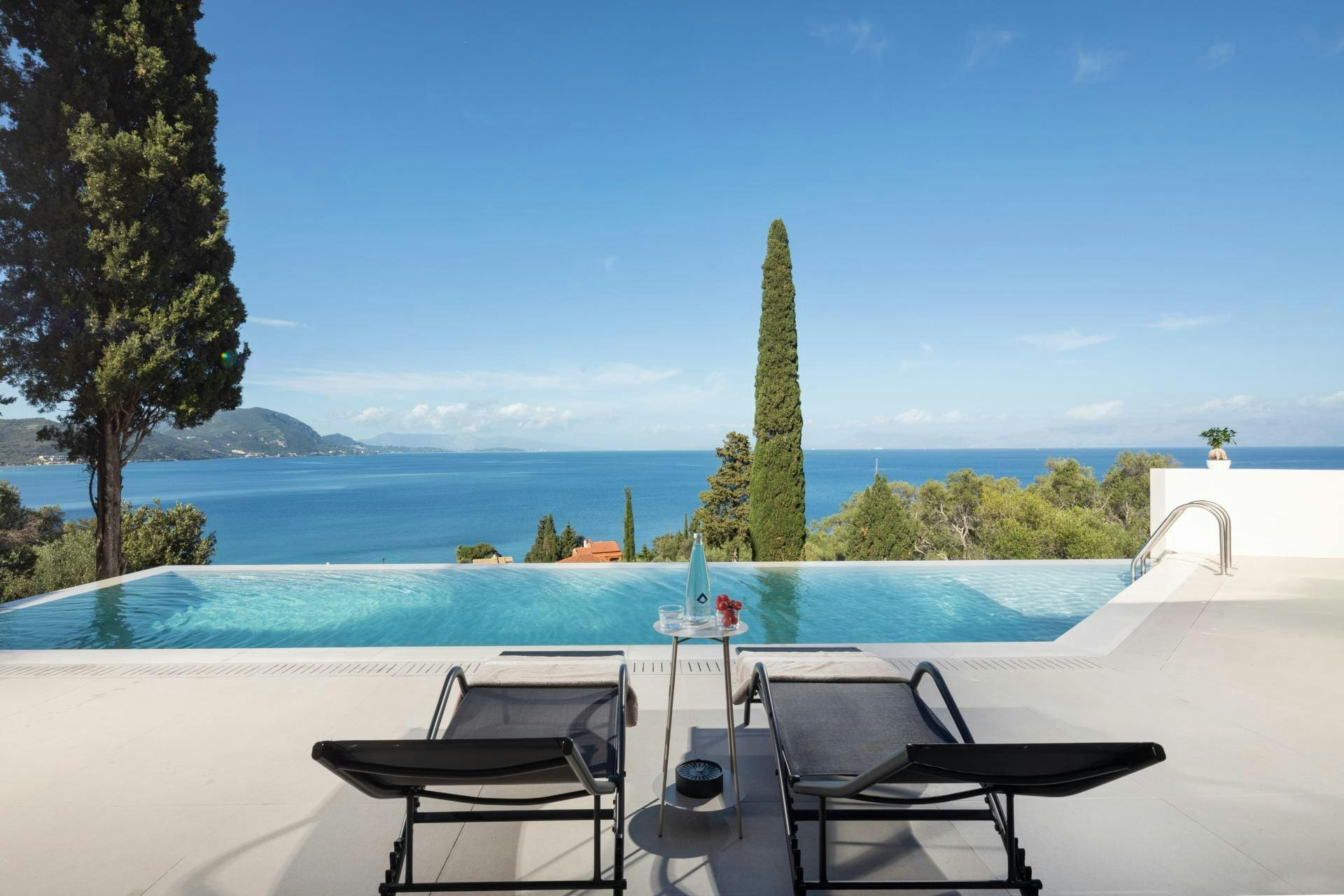 Villa Thalassa Oros: 4-Bedroom Luxury Villa Rental Corfu with Infinity Pool and Sea Views