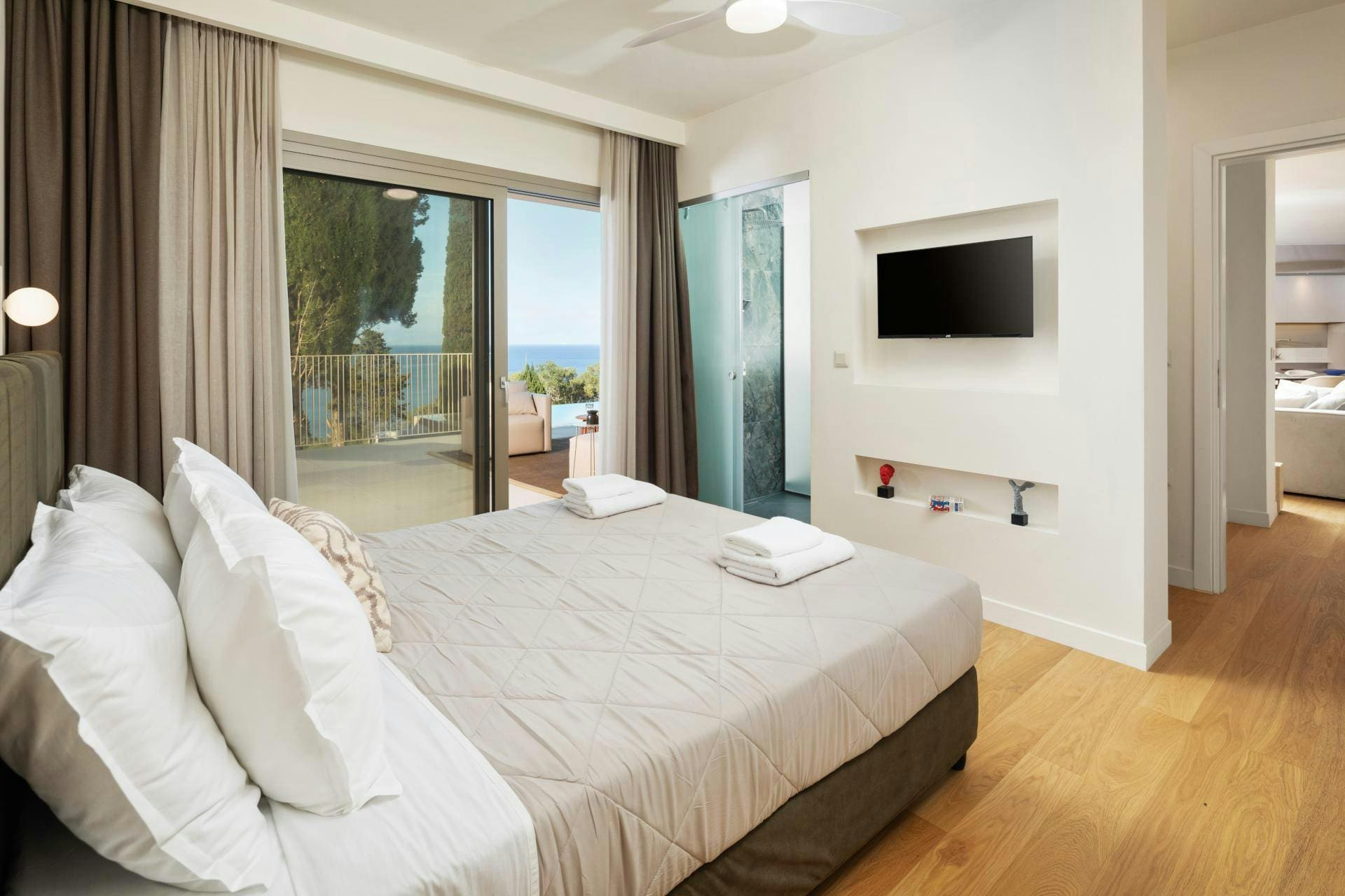 Villa Thalassa Oros: 4-Bedroom Luxury Villa Rental Corfu with Infinity Pool and Sea Views