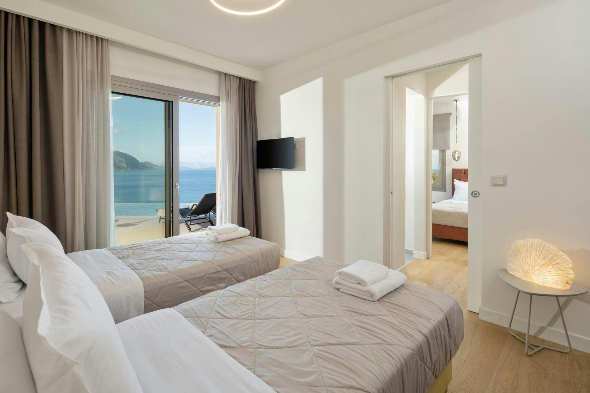 Villa Thalassa Oros: 4-Bedroom Luxury Villa Rental Corfu with Infinity Pool and Sea Views