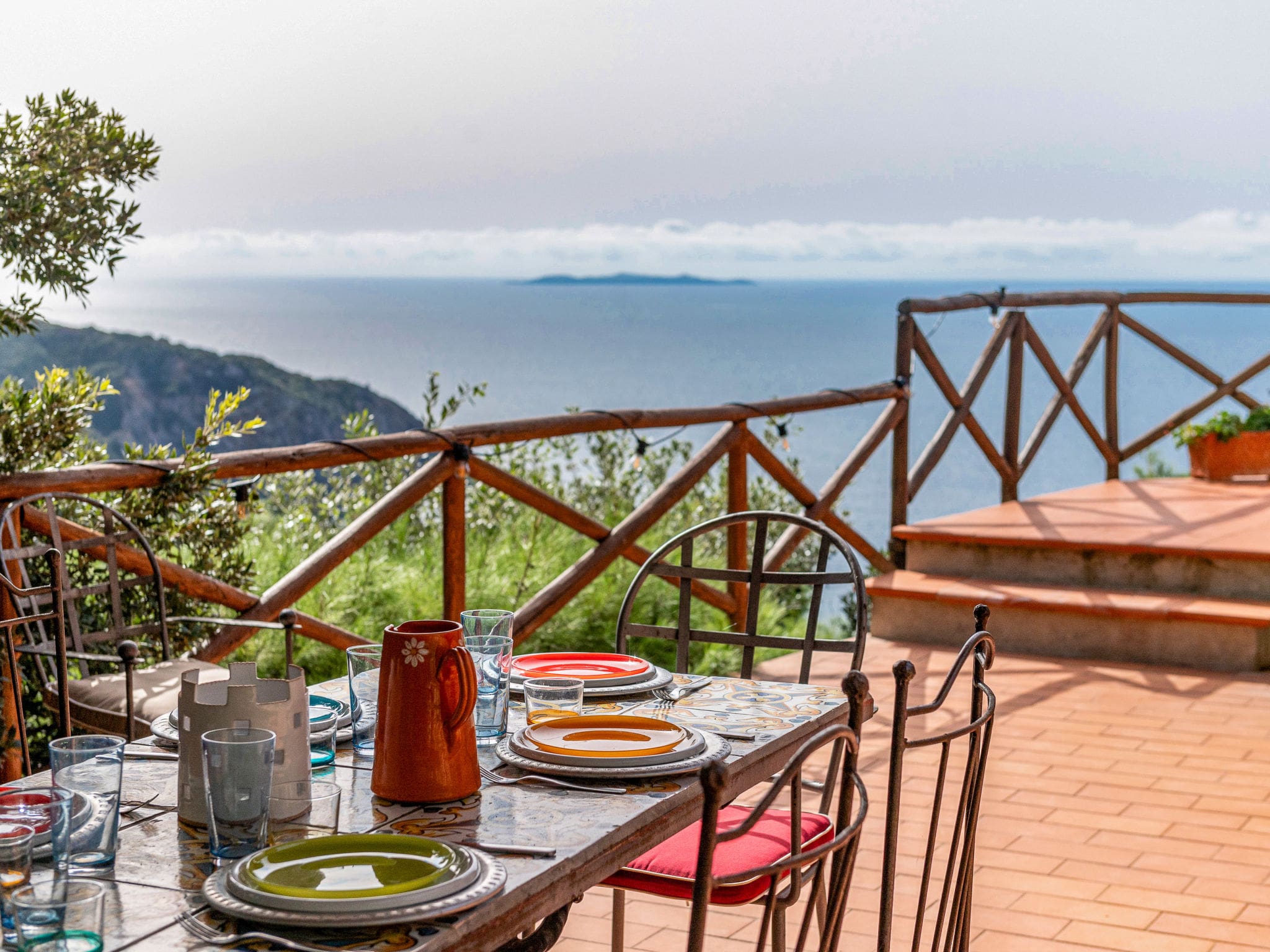 Villa Tombolo Argentario Monte Argentario: Stunning 3-Bedroom Villa with Sea Views and Private Beach Access in Monte Argentario Italy