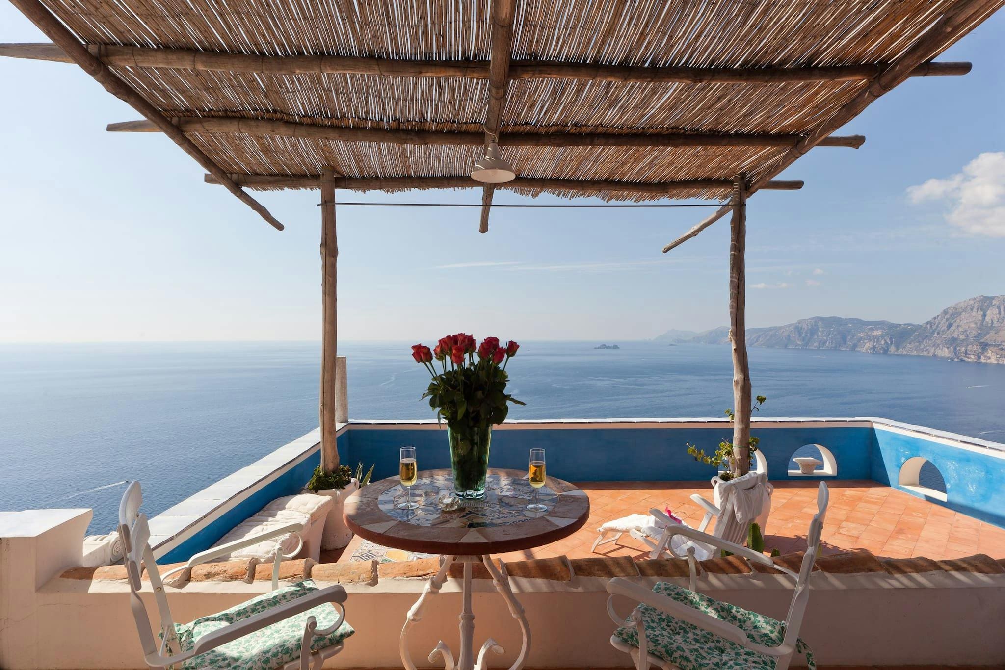 Villa Tramontana Praiano: Luxury 4-Bedroom Villa with Seaview and Pool, Praiano