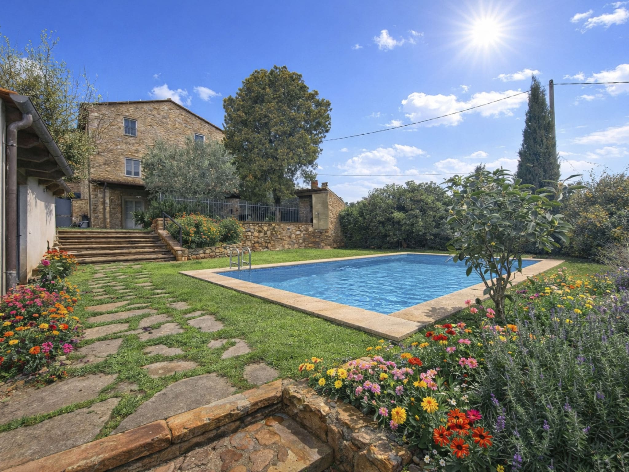 Villa Tramontina Capannori: Spectacular 5-Bedroom Country House with Private Pool and Spa Area in Tuscany Italy