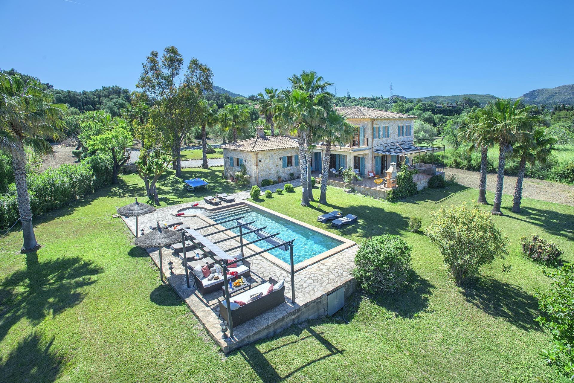 Villa Tramuntana Alcudia Alcudia 5: 5-Bedroom Luxury Villa with Private Pool and Sea View, Alcudia