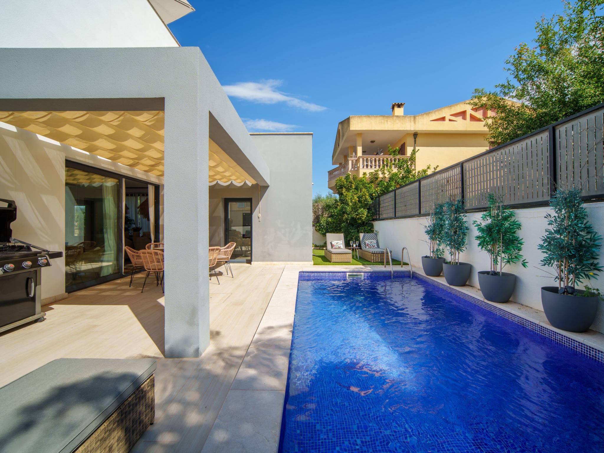 Villa Tramuntana Colònia: Modern 3-Bedroom Villa with Private Pool and Sea Views in Northern Mallorca