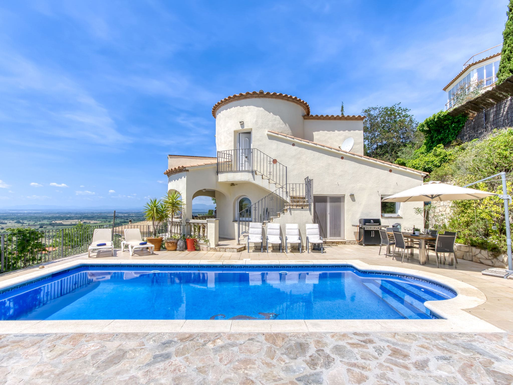 Villa Tramuntana Palau Palau Savardera: Spectacular 4-Bedroom Modern Villa with Private Pool and Panoramic Sea Views Costa Brava