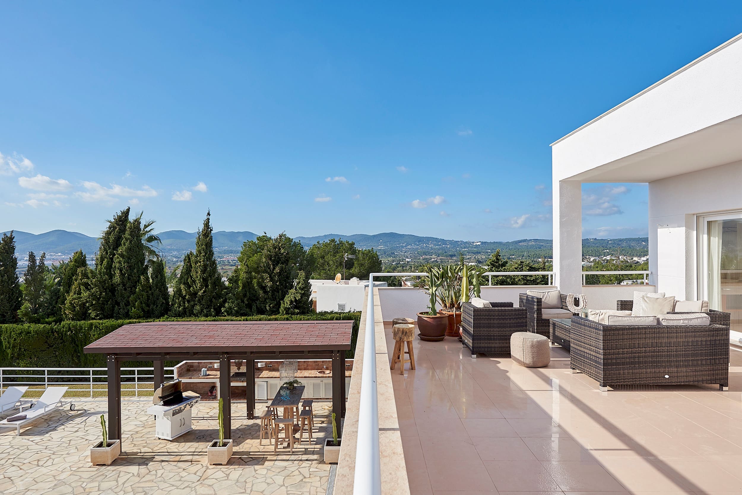 Villa Tramuntana Talamanca Talamanca: Luxurious 4-Bedroom Villa with Stunning Sea Views, Talamanca