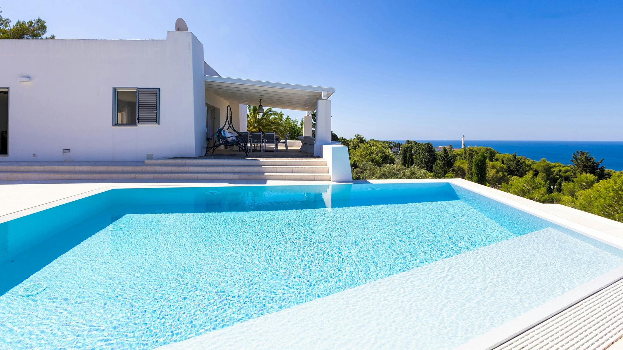 Villa Ulivo Leuca: Luxury 4-Bedroom Villa with Infinity Pool and Sea Views, Puglia
