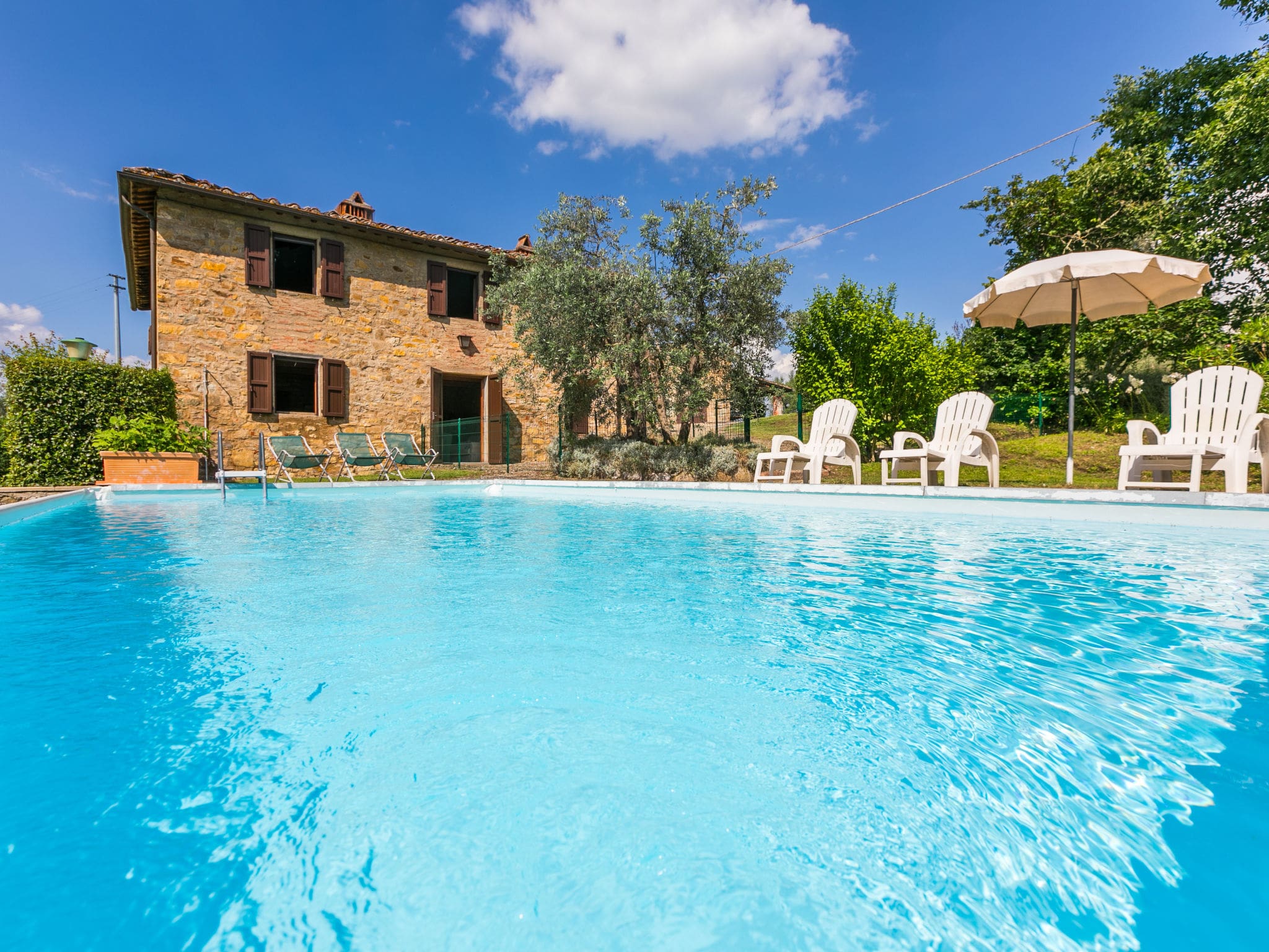 Villa Valdarno Pergine Pergine Valdarno: Spacious 4-Bedroom Tuscan Villa with Private Pool and Garden Near Arezzo