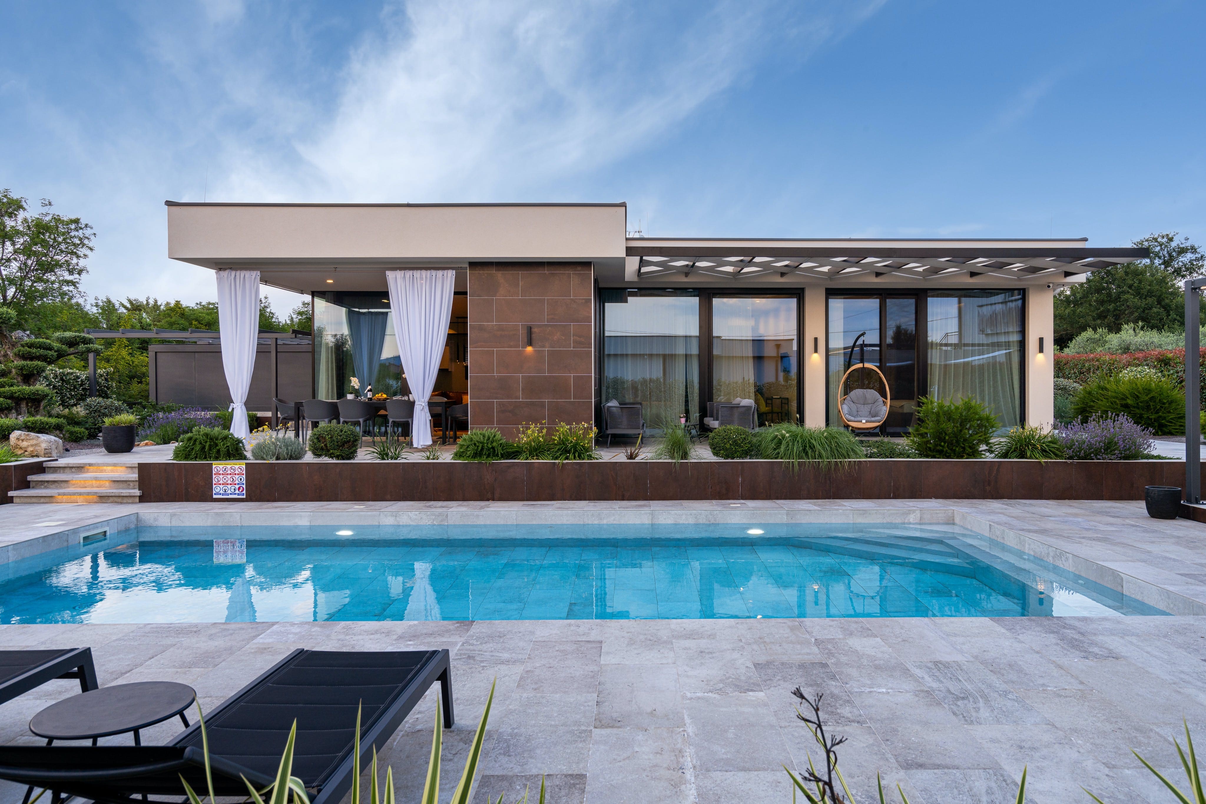 Villa Velebit Krk: Luxury 4-Bedroom Villa with Seaview and Pool, Istria