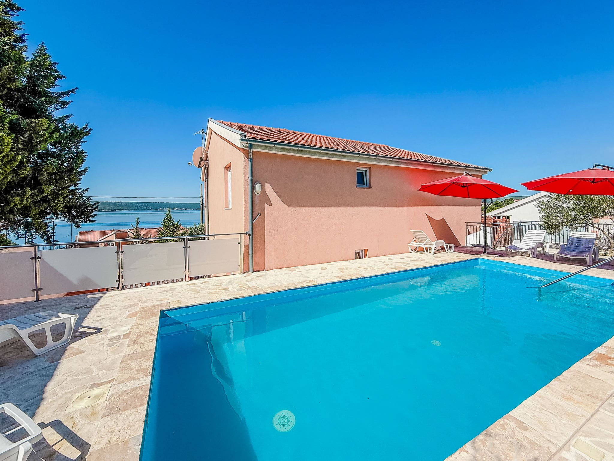 Villa Velebit Maslenica: Spectacular 4-Bedroom Luxury Villa with Private Pool and Panoramic Sea Views in Dalmatia Croatia