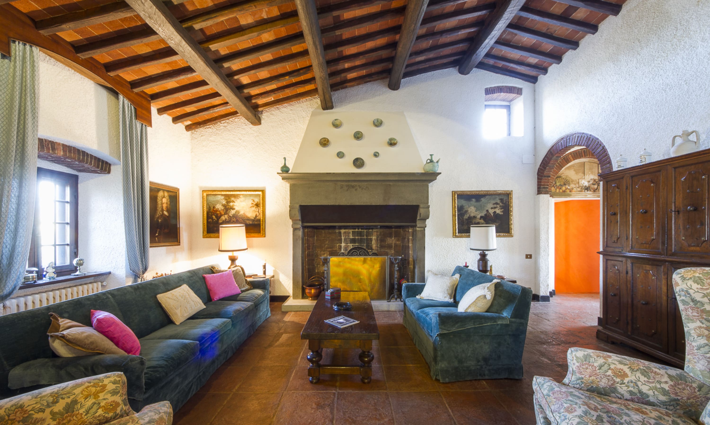 Villa Vigneto Chianti Chianti 2: Spacious 6-Bedroom Apartment with Pool, Tuscany Chianti