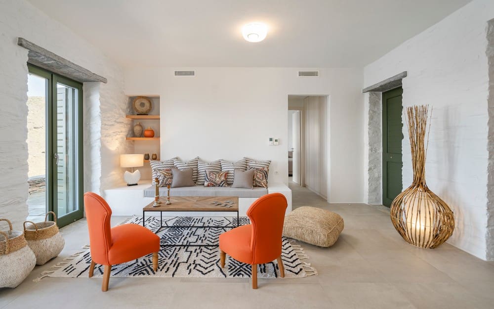 Villa Xyla Kea: Luxury 3-Bedroom Apartment with Infinity Pool and Sea Views, Kea