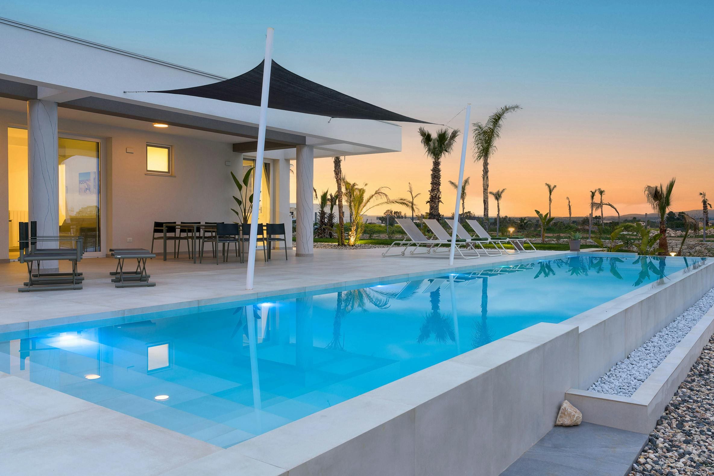 Villa Zagara Noto: Luxury 3-Bedroom Villa with Seaview and Pool, Sicily