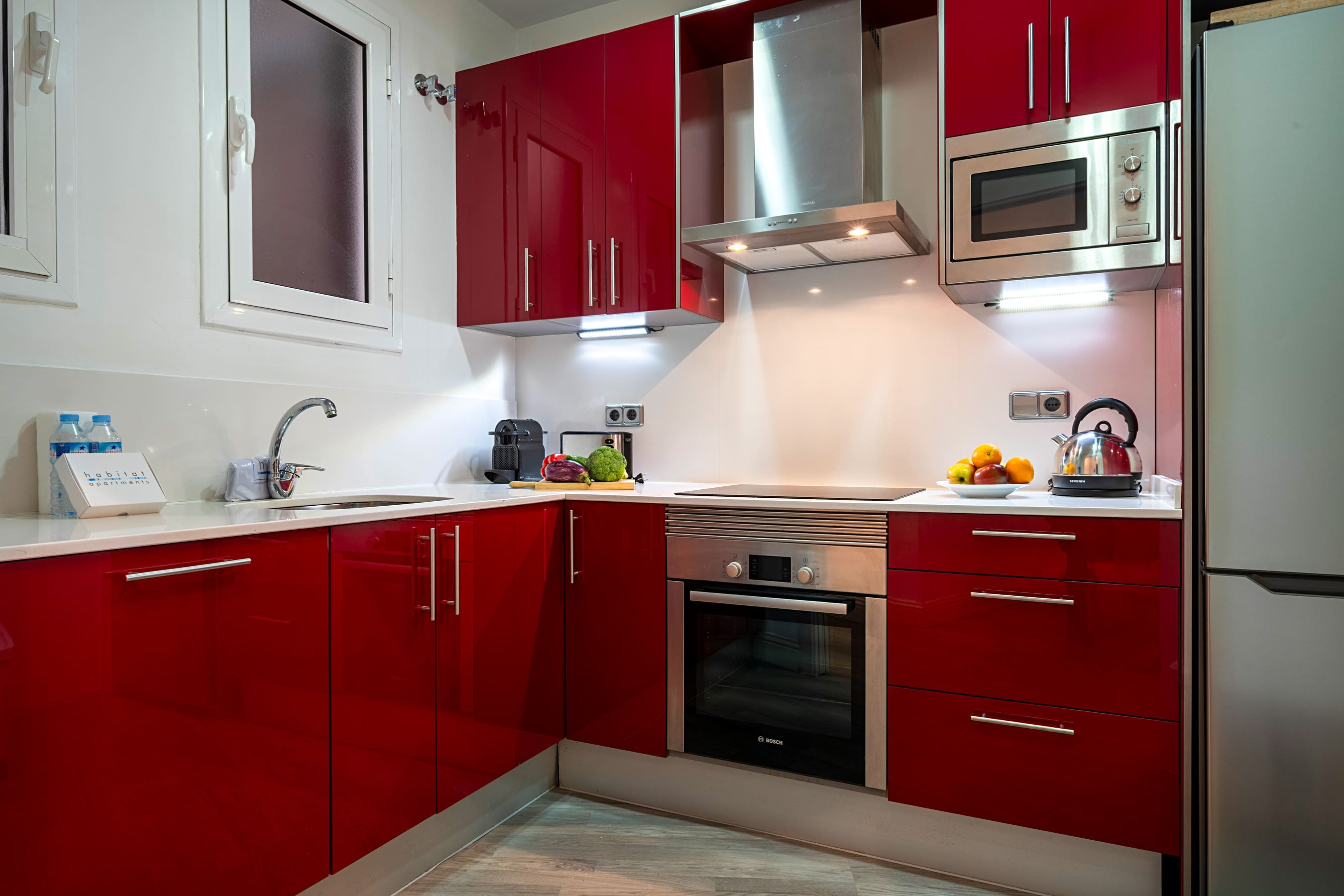 Apartamento Còrsega Eixample: Chic 2-Bedroom Apartment with Seaview and Air-Con, Eixample Barcelona