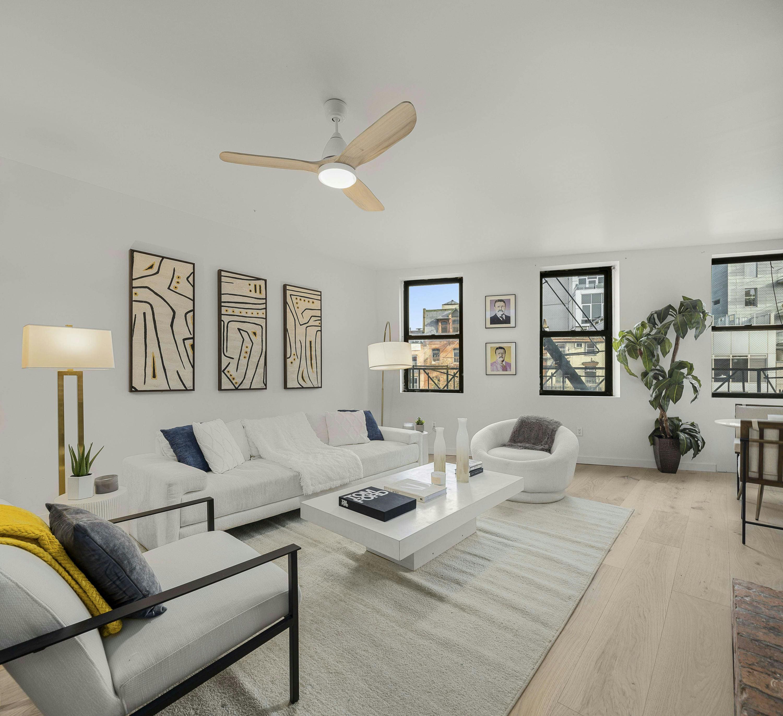 Apartment Astor NoHo: Stylish 1-Bedroom Apartment Rental with Balcony and Air-Con, NoHo New York