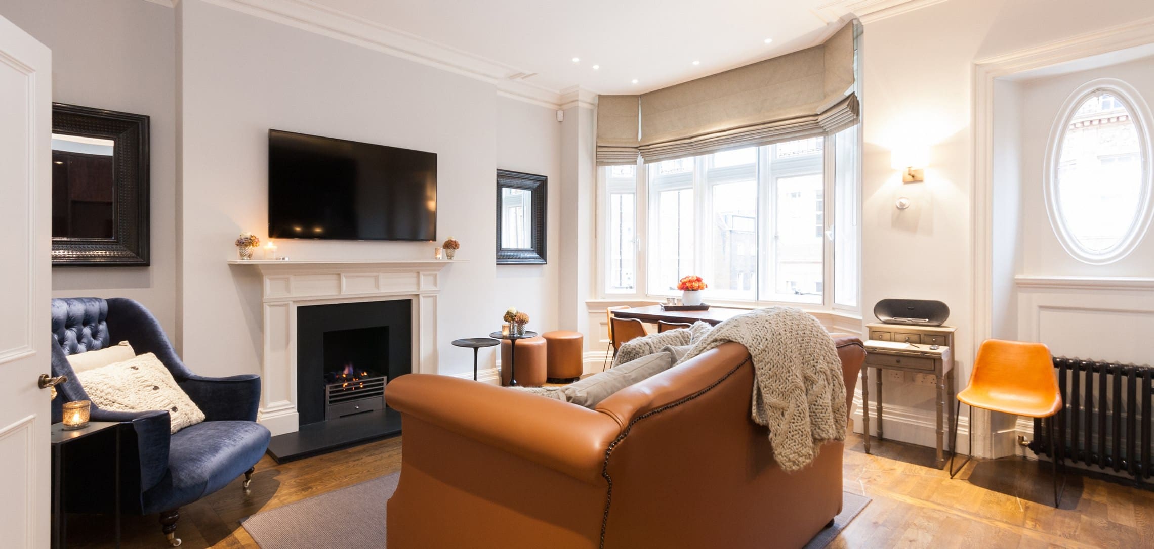 Apartment Audley Mayfair: Stylish 1-Bedroom Apartment Rental with Air Conditioning in Mayfair