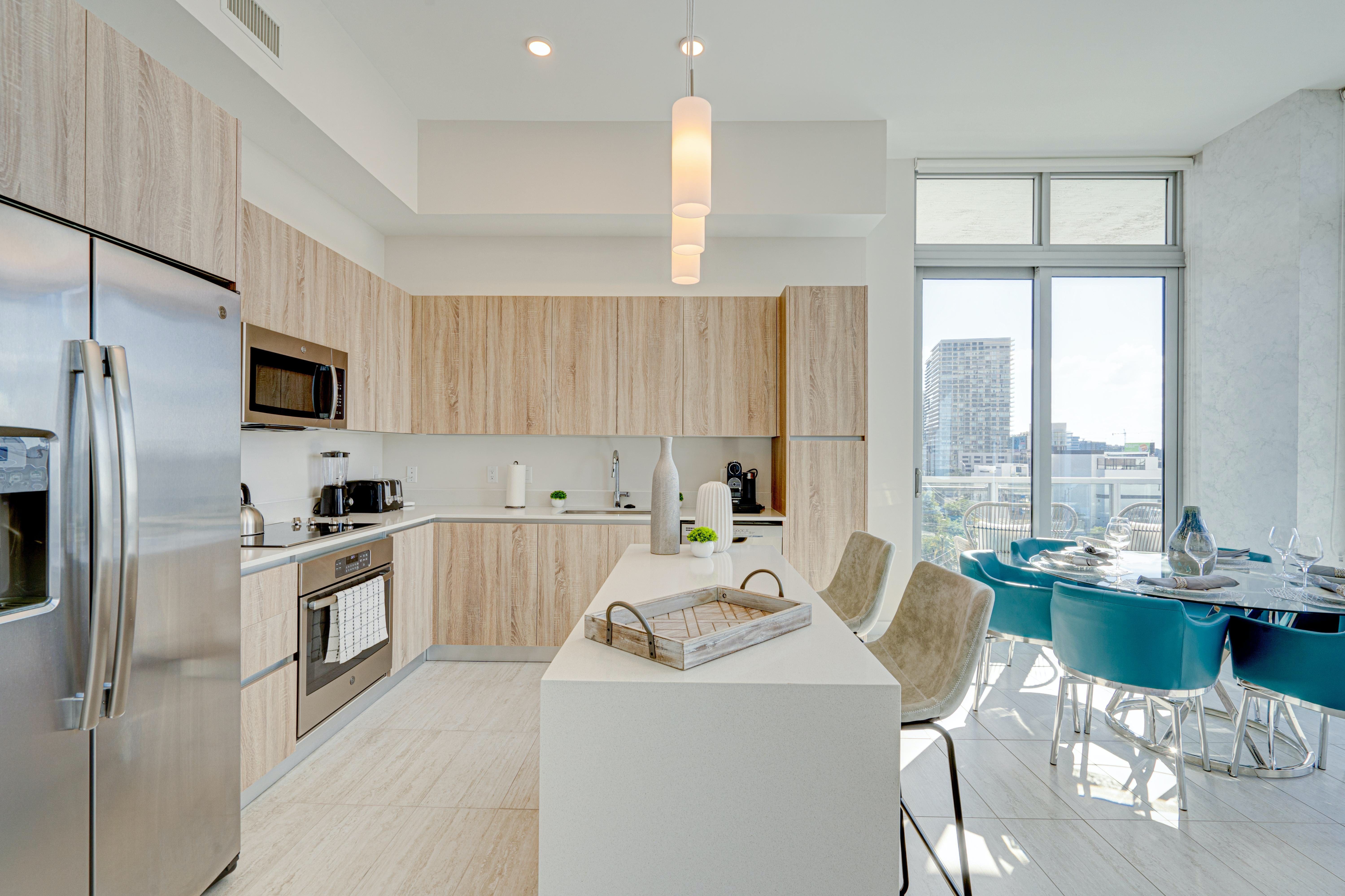 Villa Gloaming Brickell Downtown Miami: Luxury 2-Bedroom Apartment with Pool and Seaview, Downtown Miami