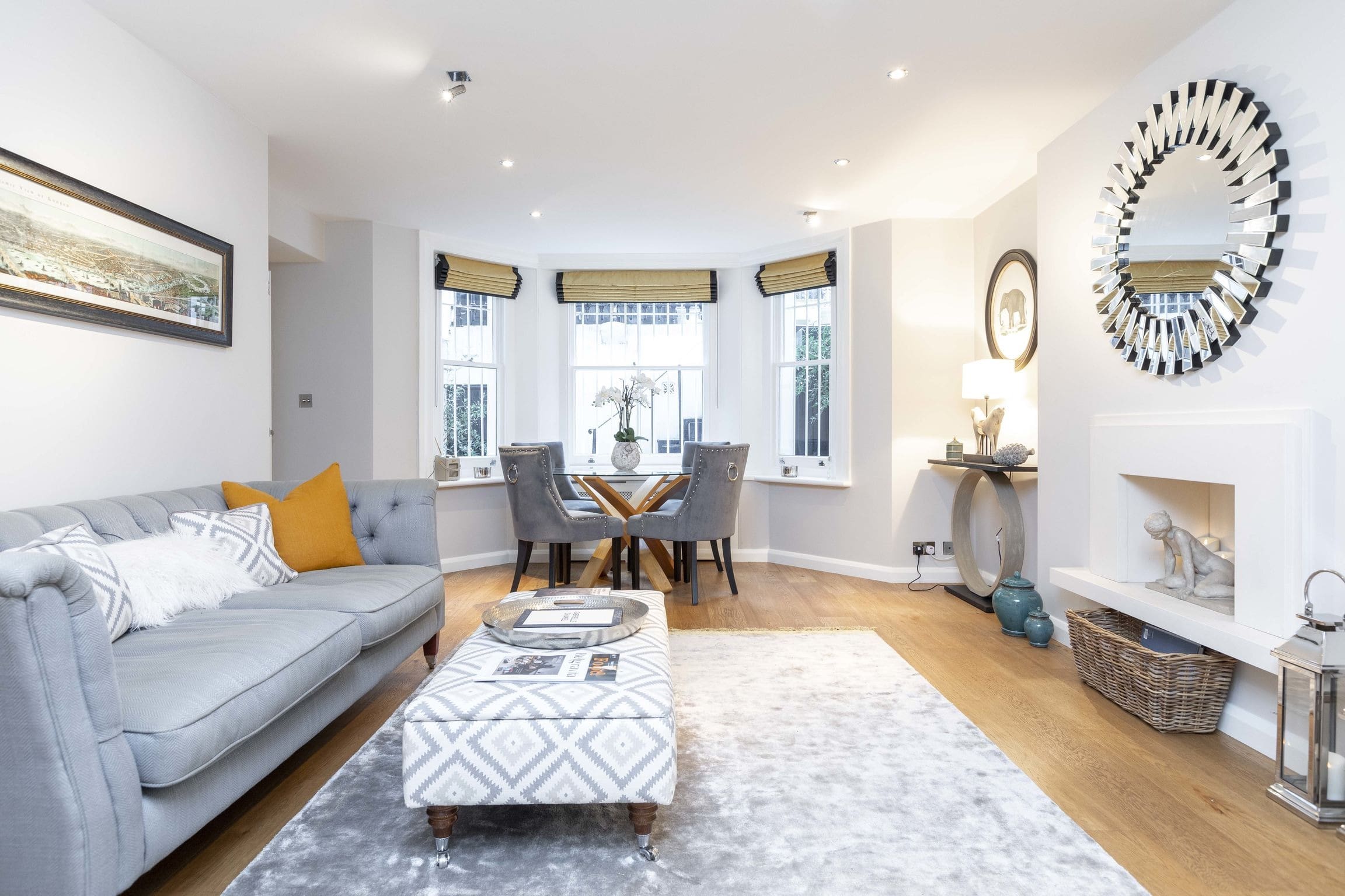 House Gorse Hans Town Knightsbridge: Luxury 1-Bedroom Apartment with Garden Patio, Knightsbridge London