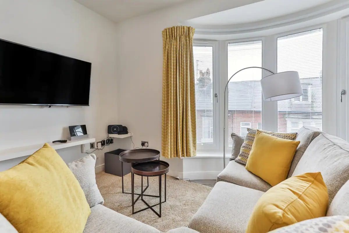 Apartment Flamborough Filey: Modern 2-Bedroom Apartment with Seaviews Near Beach, Filey