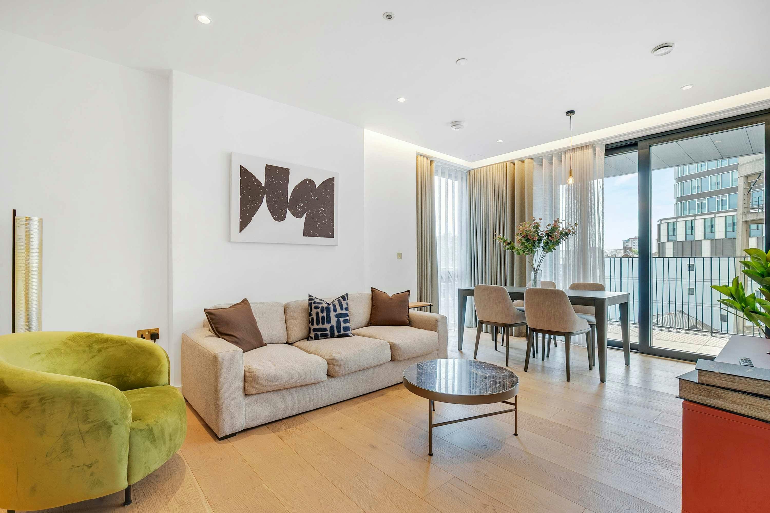 Apartment Granary Kingscross: Stylish 2-Bedroom Apartment with Air Conditioning in Kings Cross London