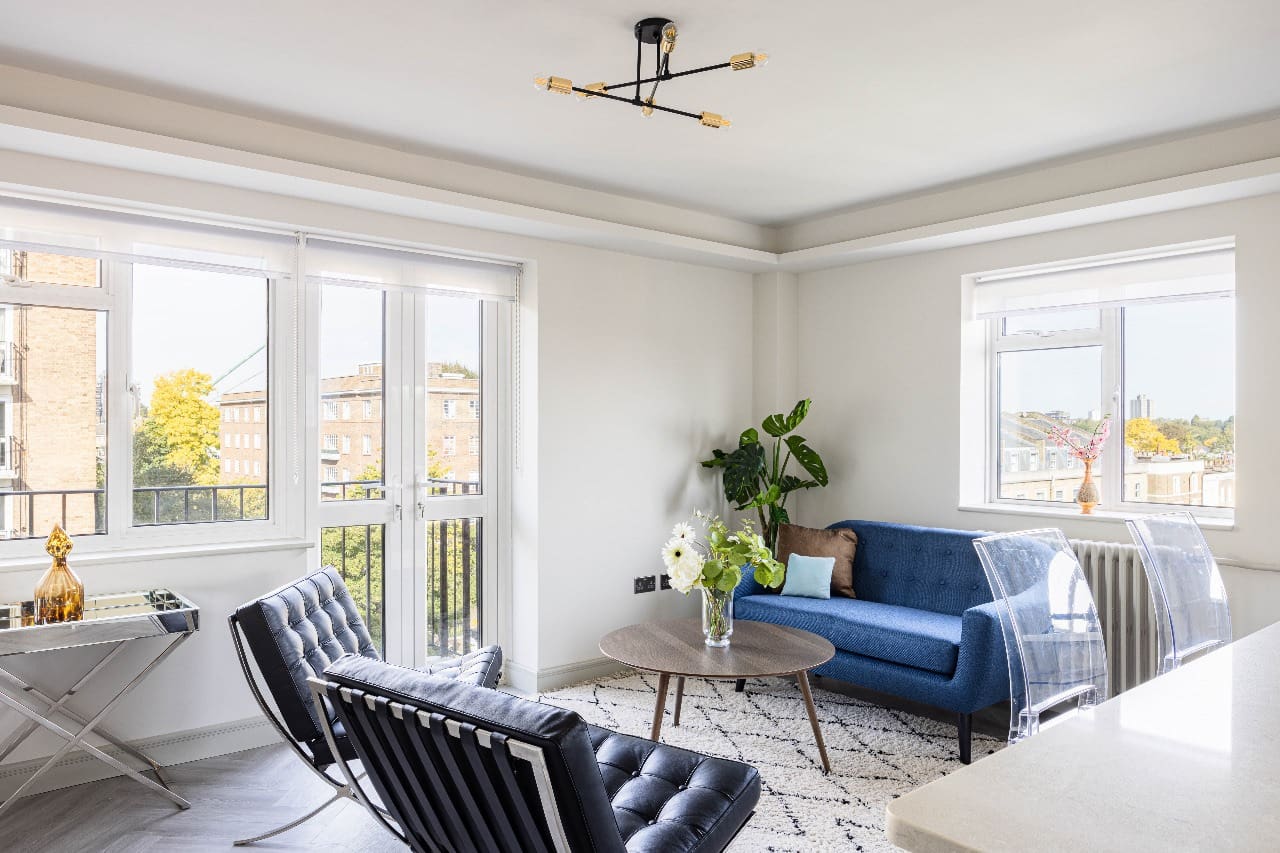 Apartment Marlborough St Johns Wood: Modern 2-Bedroom Apartment with Air-Con in St Johns Wood, London