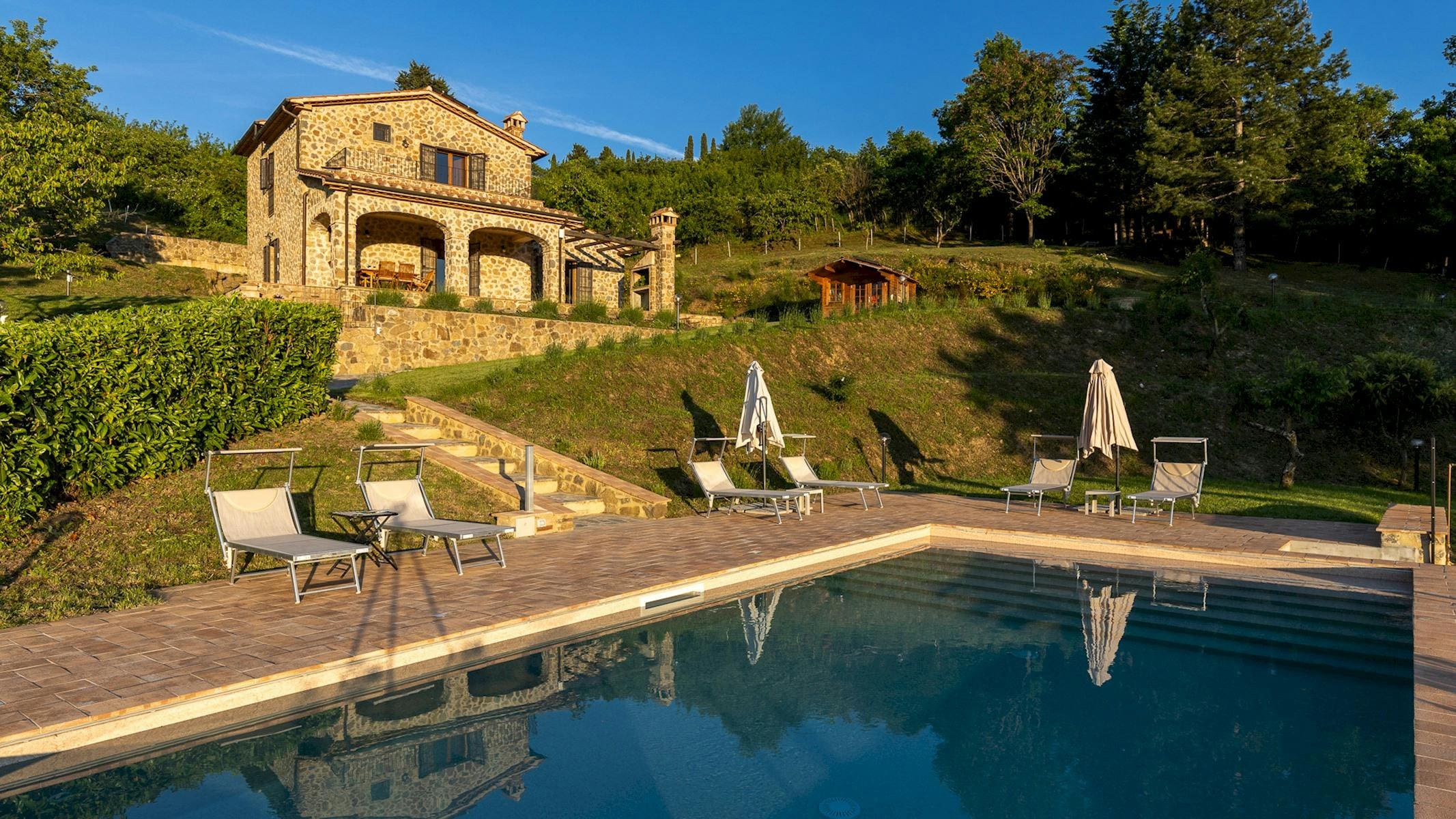 Casa Amiata Arcidosso: Luxury 3-Bedroom Villa with Infinity Pool in Tuscany South, Italy