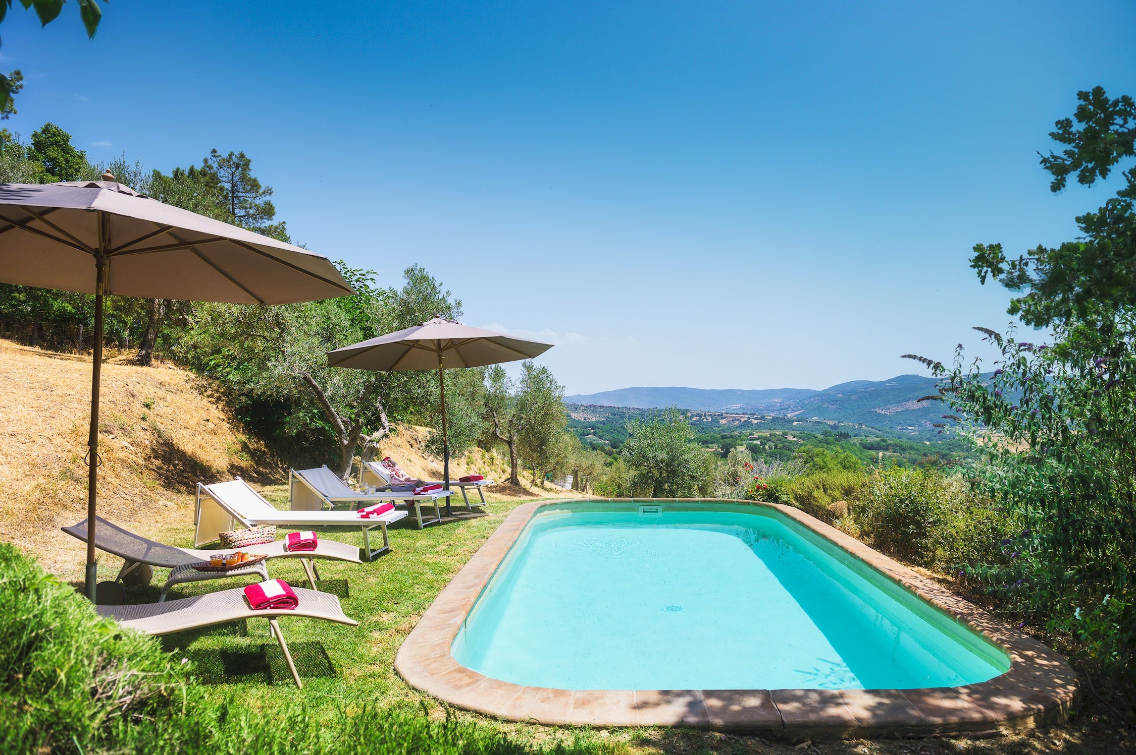 Casa Cacio Sarteano: Charming 3-Bedroom Apartment with Pool in Countryside Sarteano