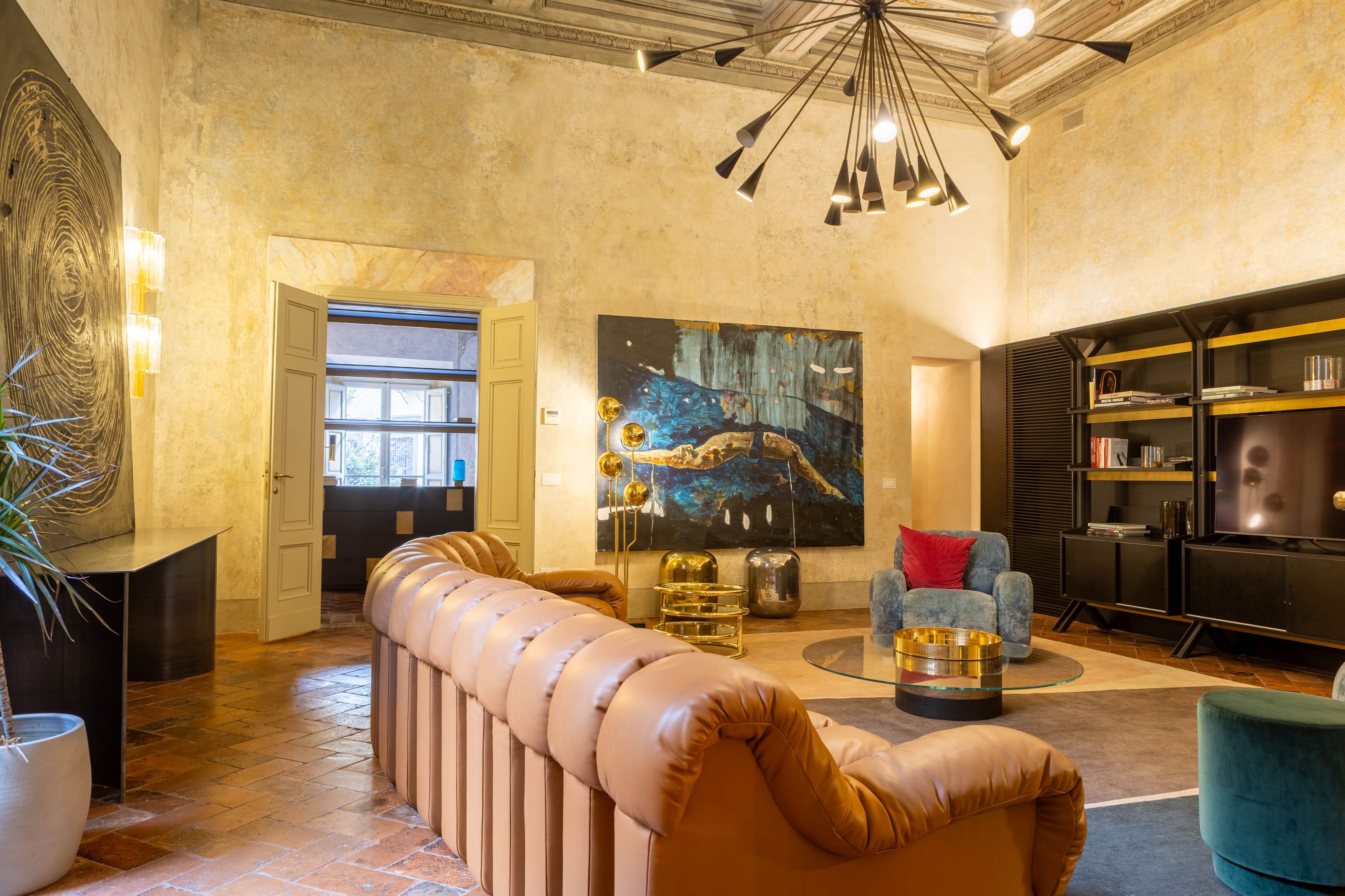 Villa Ceruleo Poggio Santa Croce: Chic 1-Bedroom Apartment Rental with Air Conditioning, Santa Croce Florence