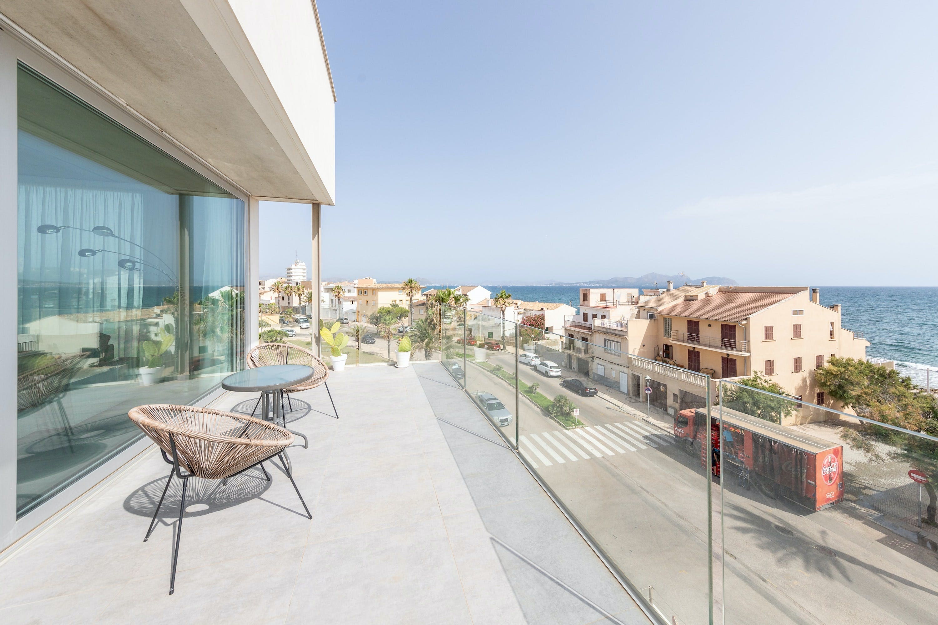Casa Garballó Can Picafort: Spacious 9-Bedroom Apartment Rental with Sea Views, Can Picafort Mallorca