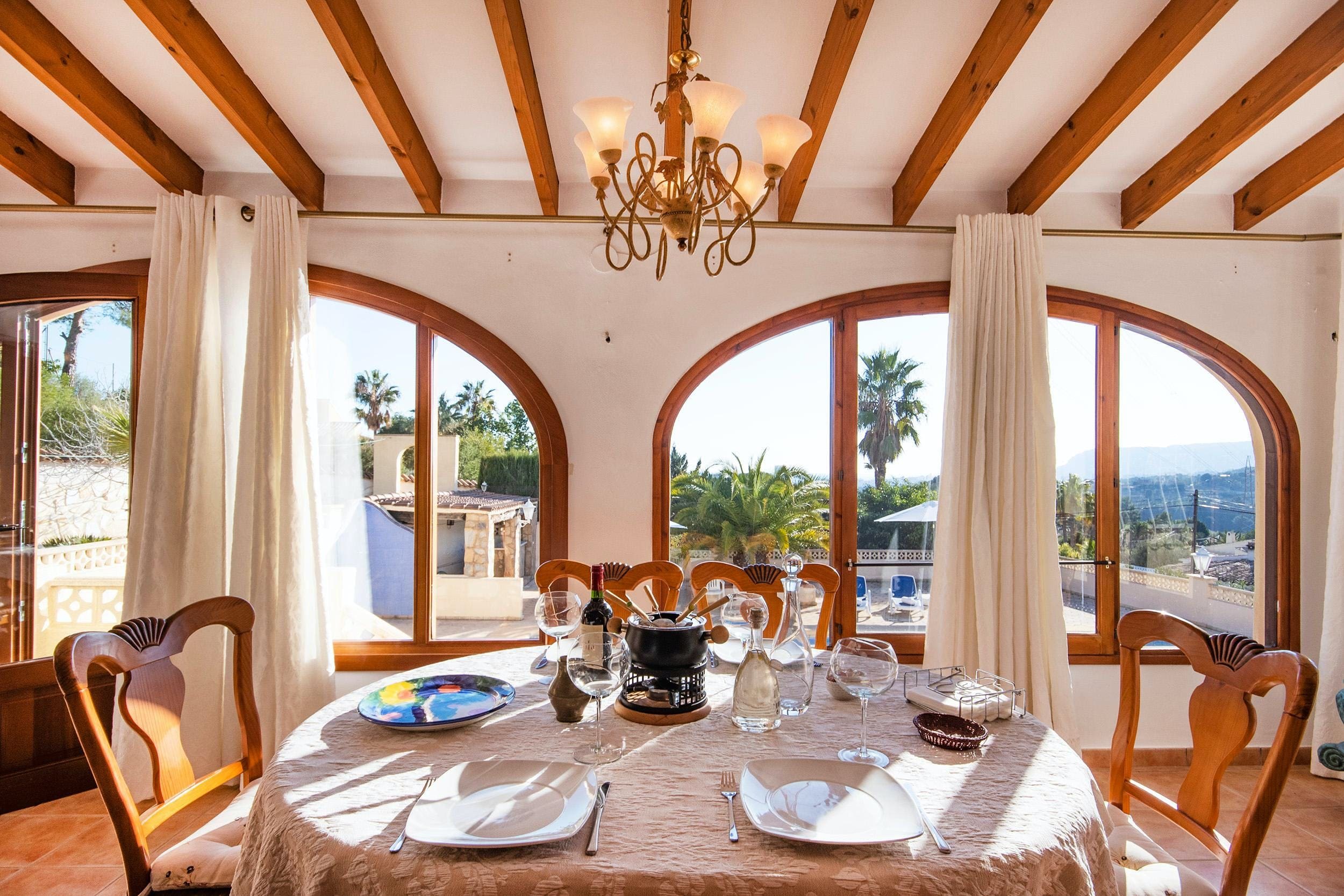 Casa Garrofer Calpe: Luxury 3-Bedroom Villa with Private Pool and Sea Views, Calpe