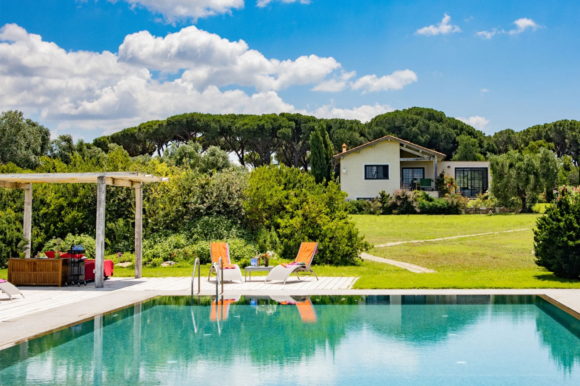 Villa Ceruleo Roselle Grosseto: Elegant 4-Bedroom Apartment with Pool, Grosseto Tuscany