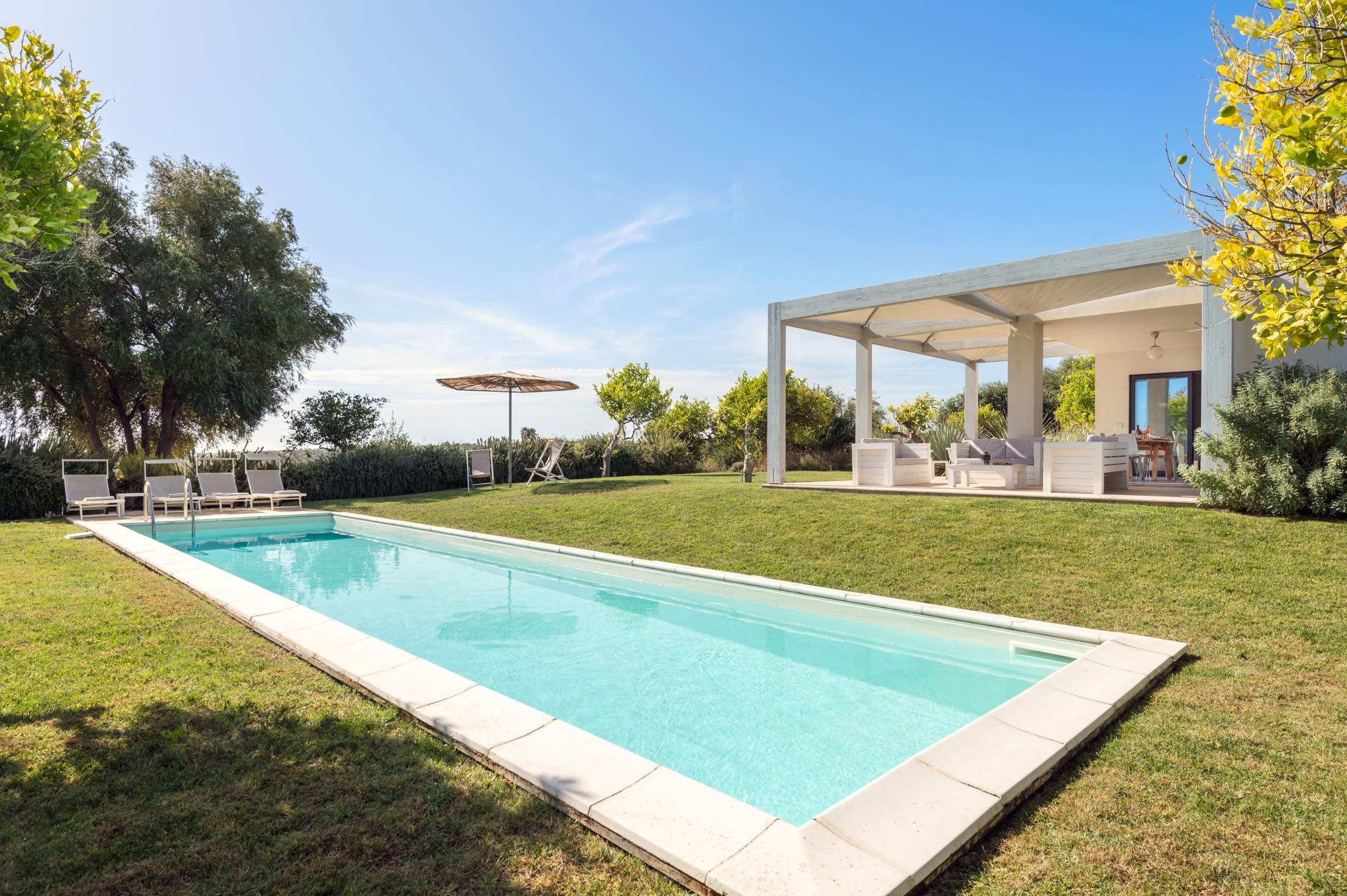 Casa Lentischio Noto: Charming 3-Bedroom Apartment with Pool and Sea Views, Val di Noto