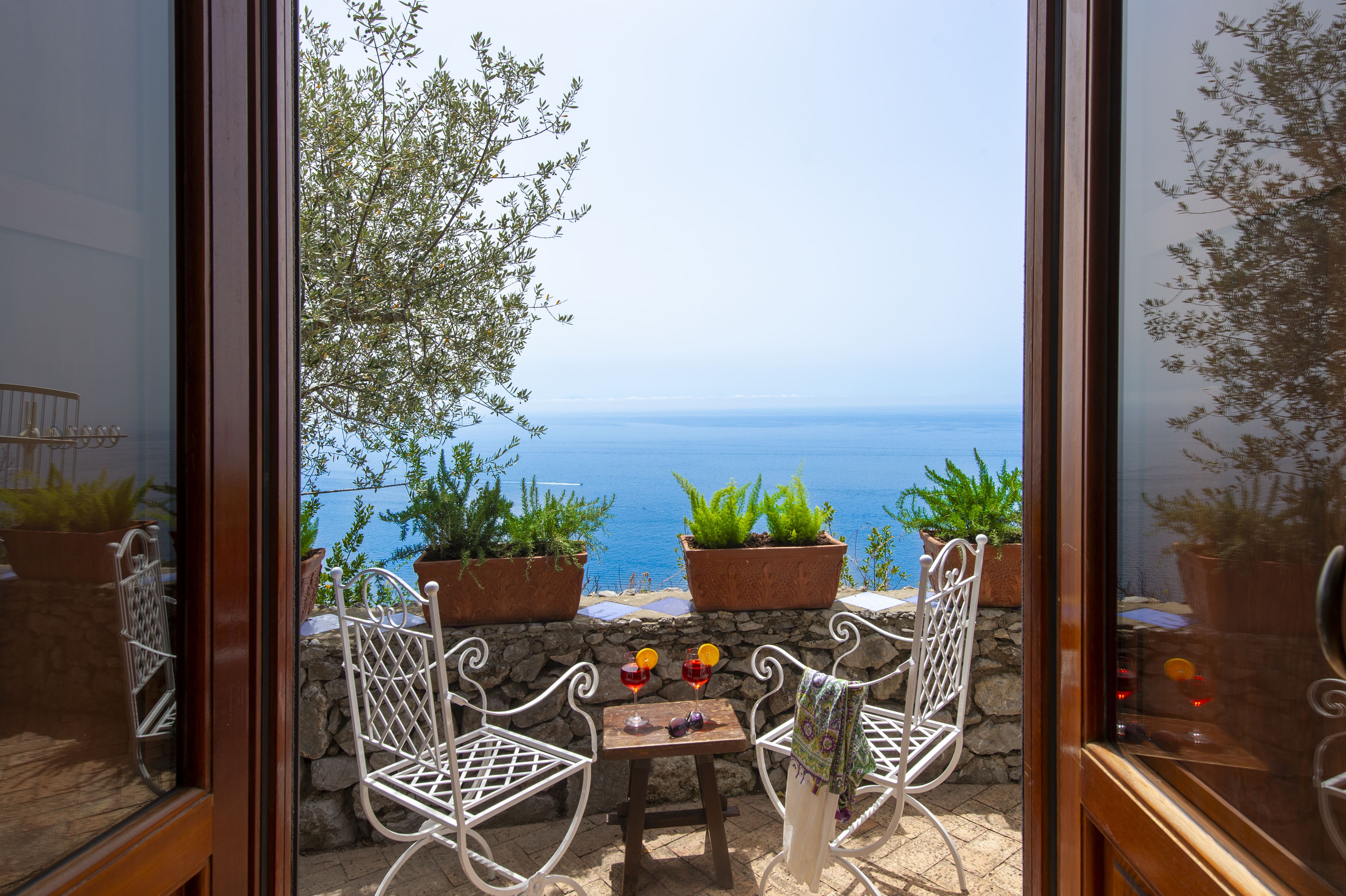Casa Marina Praiano: Charming 1-Bedroom Apartment with Sea Views and Pool, Praiano