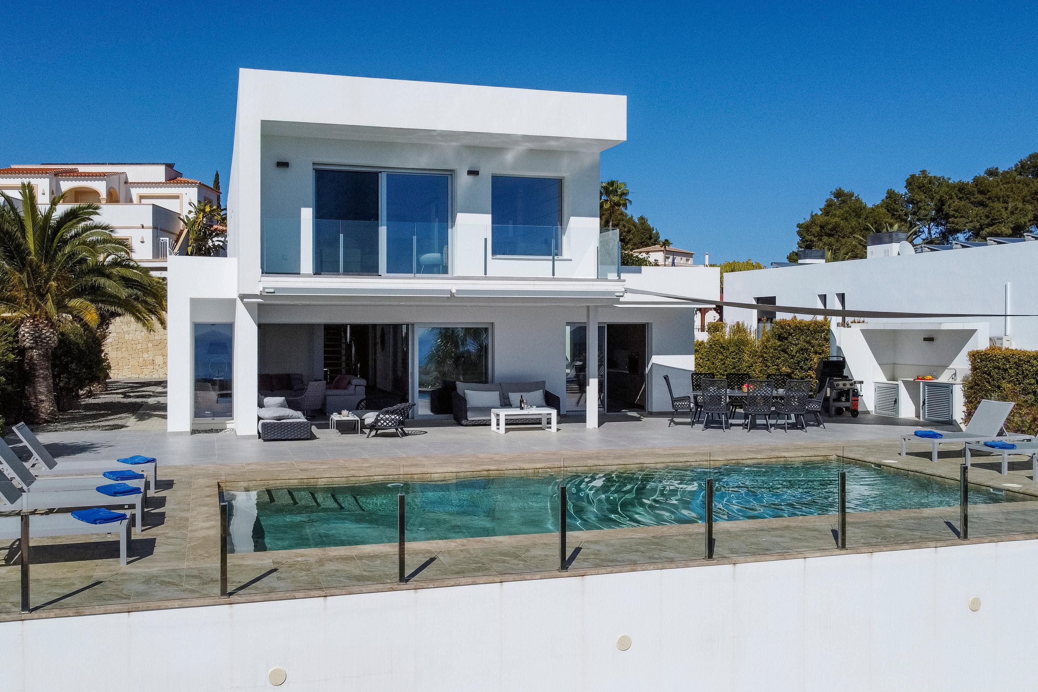 Casa Morer Moraira: Modern 4-Bedroom Apartment with Private Pool and Sea Views, Moraira