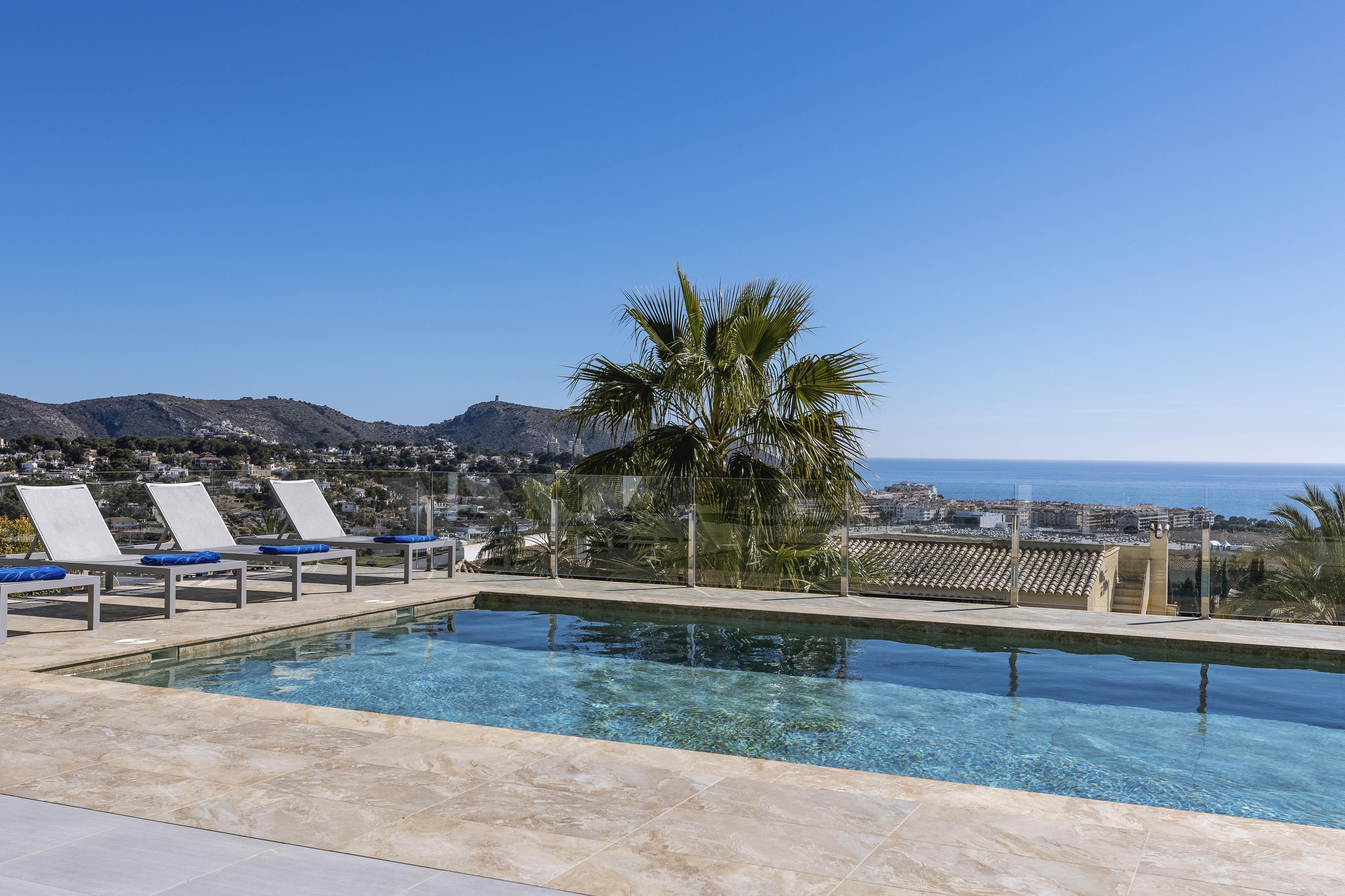 Casa Morer Moraira: Modern 4-Bedroom Apartment with Private Pool and Sea Views, Moraira