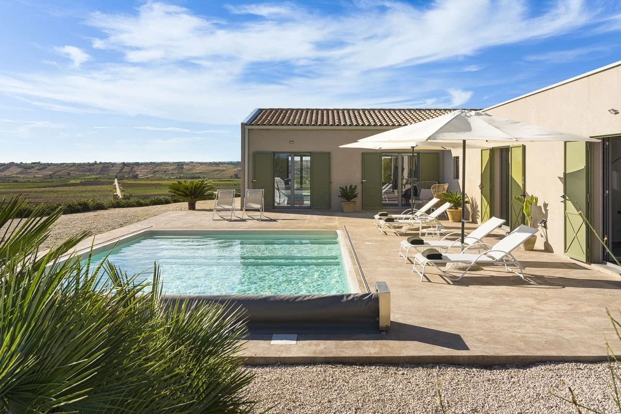 Casa Nubia Trapani: Charming 3-Bedroom Apartment with Pool in Countryside, Trapani