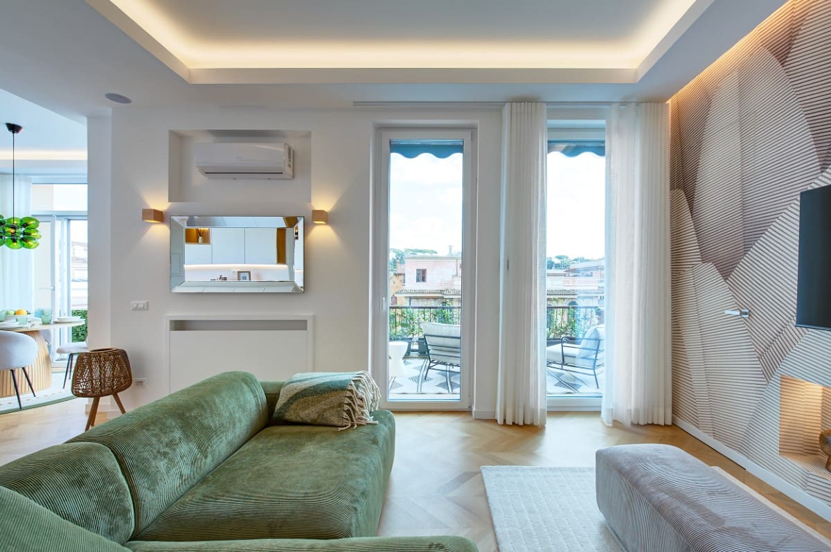 Casa Parioli Flaminio: Chic 1-Bedroom Apartment with Terrace and Air-Con, Flaminio Rome