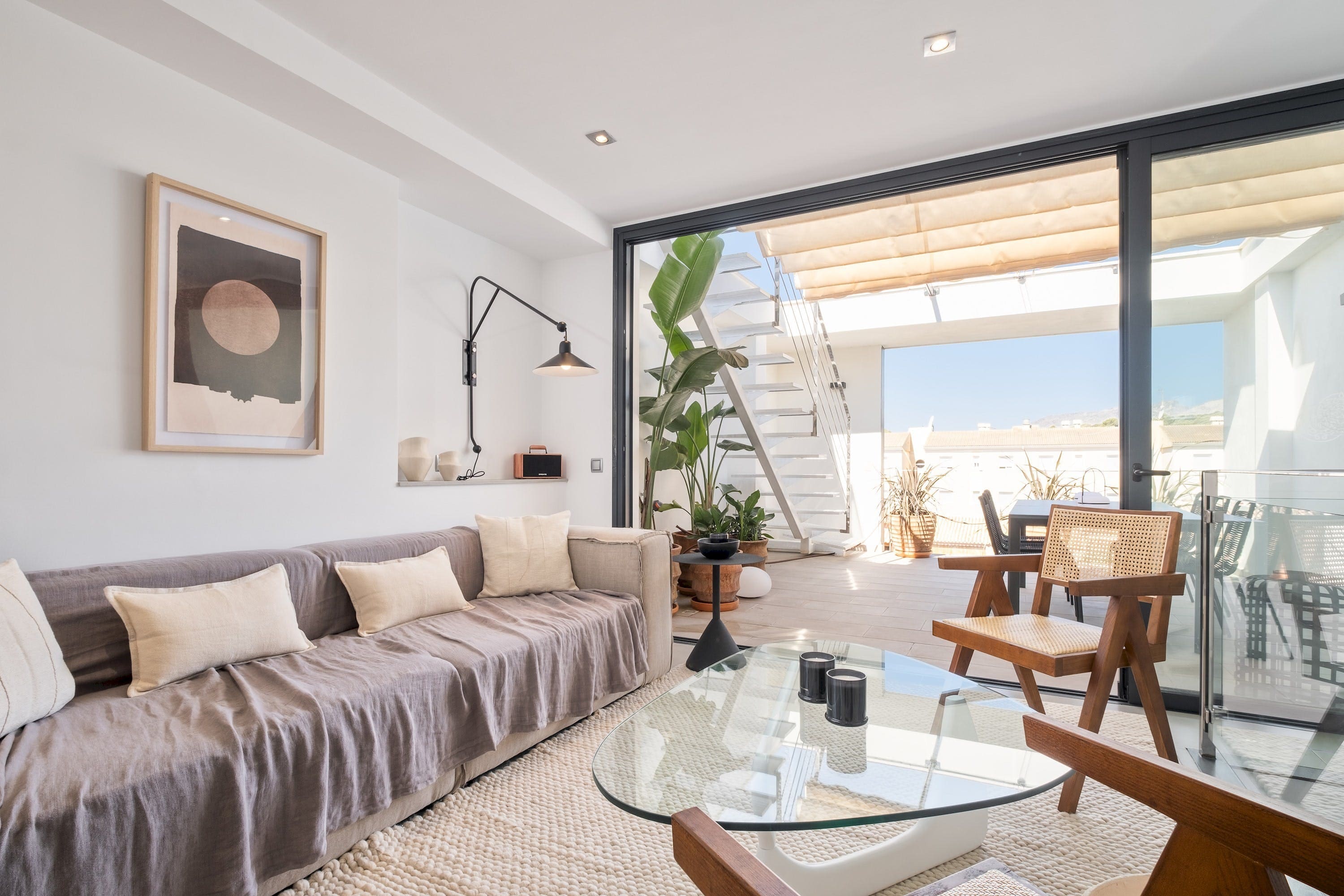 Villa Garbí Llenaire Pollença-840327: Chic 3-Bedroom Apartment with Rooftop Terrace and Pool, Pollença