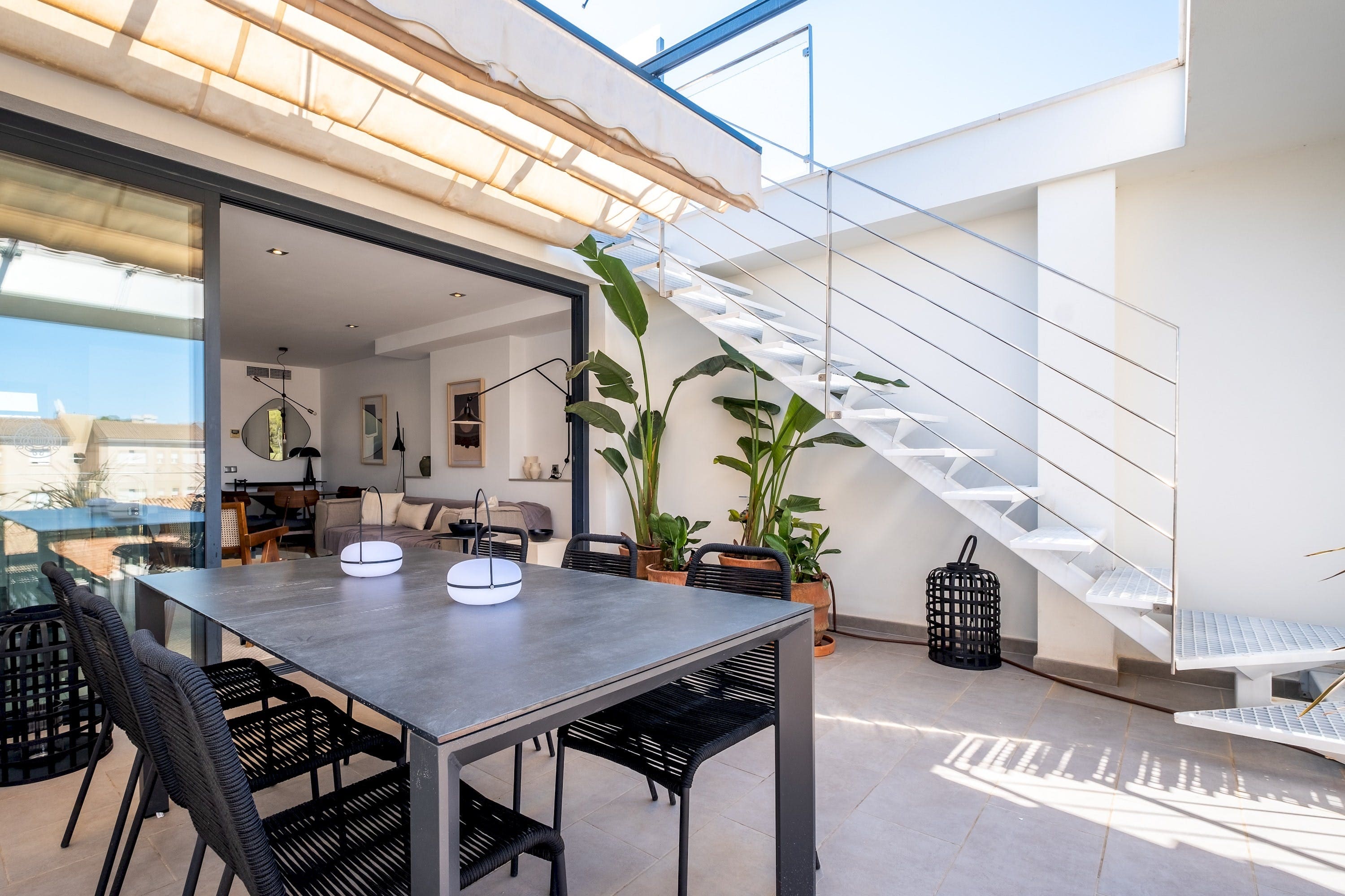 Villa Garbí Llenaire Pollença-840327: Chic 3-Bedroom Apartment with Rooftop Terrace and Pool, Pollença