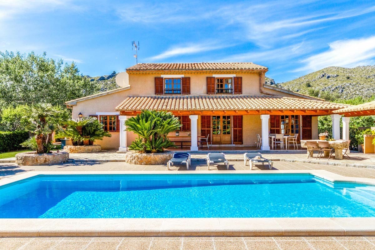 Villa Llevant Llenaire Pollença-774480: Luxury 3-Bedroom Apartment with Seaview and Pool, Pollença