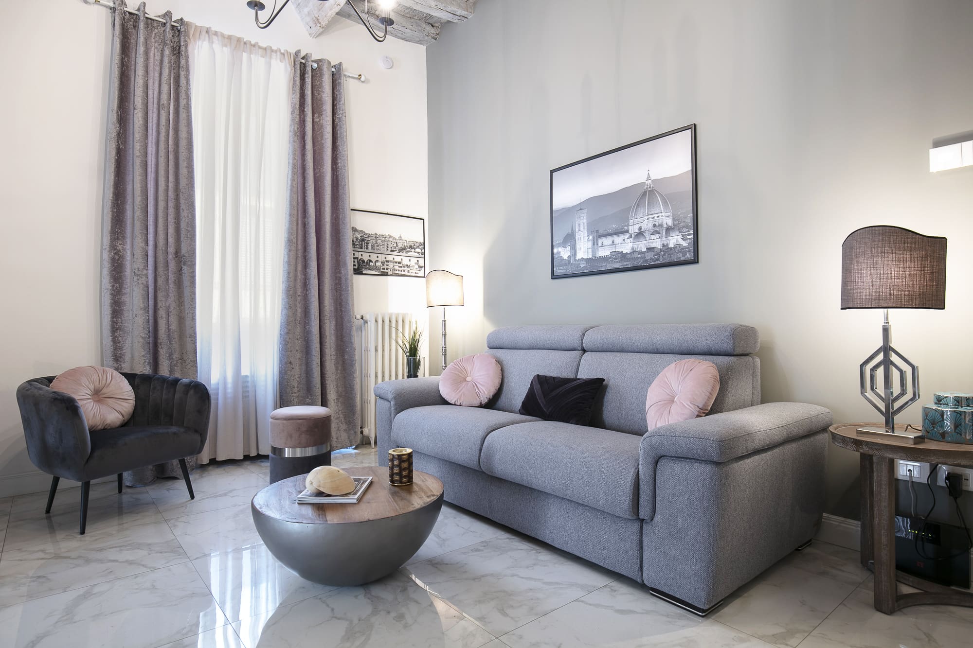 Villa Ceruleo Poggio Piazzale Michelangelo: Stylish 2-Bedroom Apartment with Air-Con in Piazzale Michelangelo, Florence