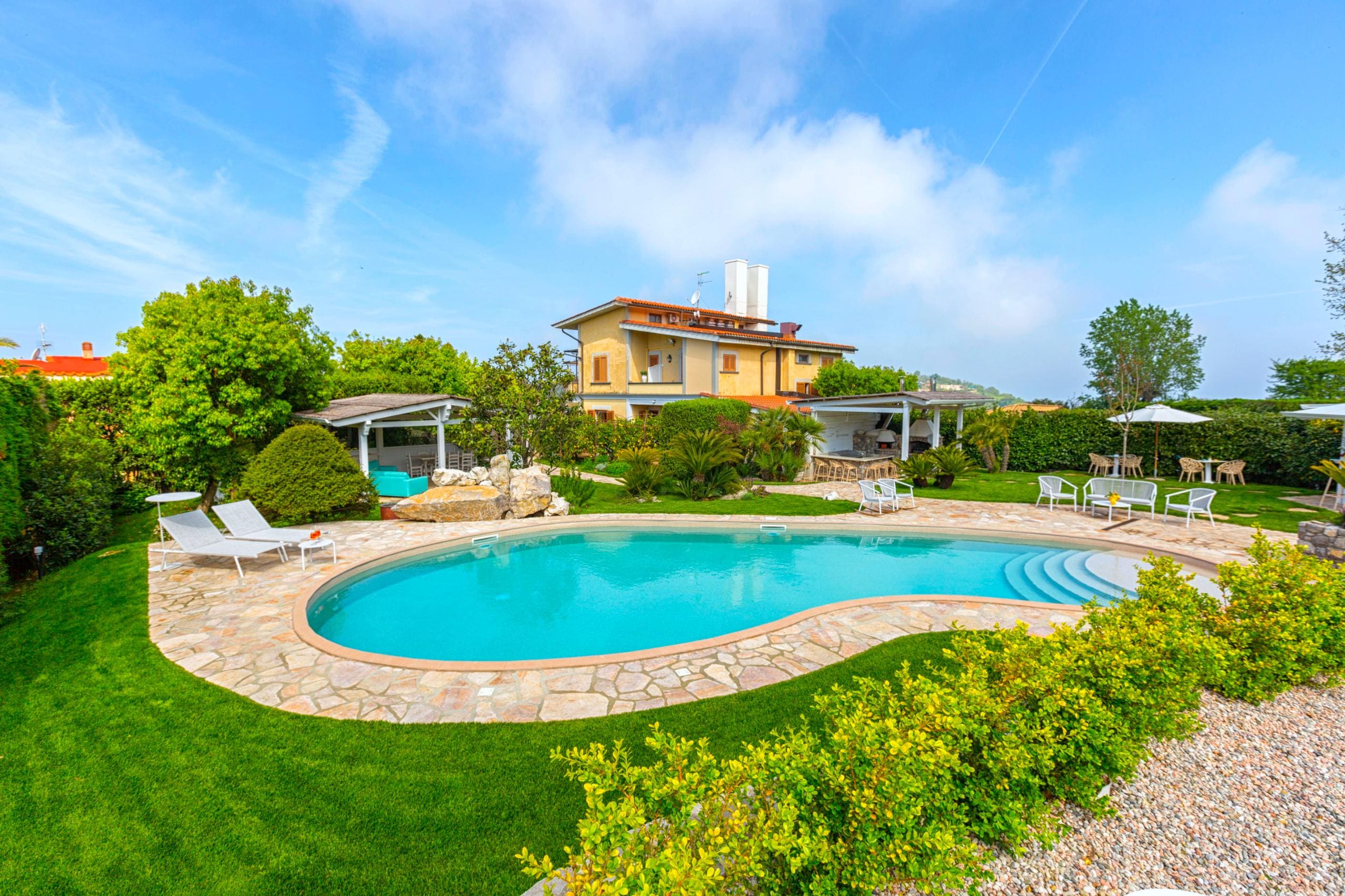 Villa Amaranto Crapolla Sorrento: Luxury 3-Bedroom Apartment with Seaview and Pool, Sorrento