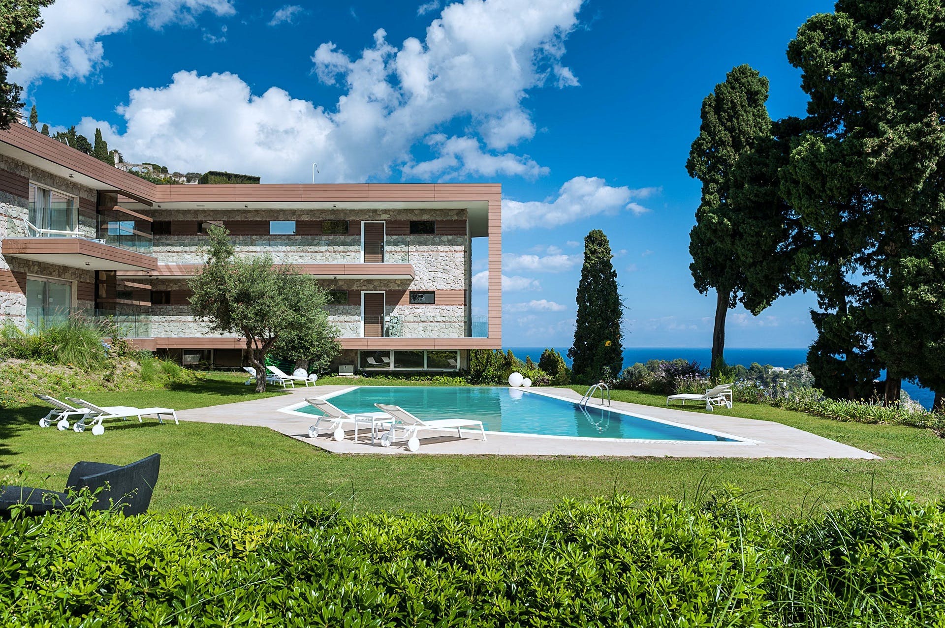 Villa Alba Mazzarò Taormina: Charming 1-Bedroom Apartment Rental with Sea View and Pool in Taormina