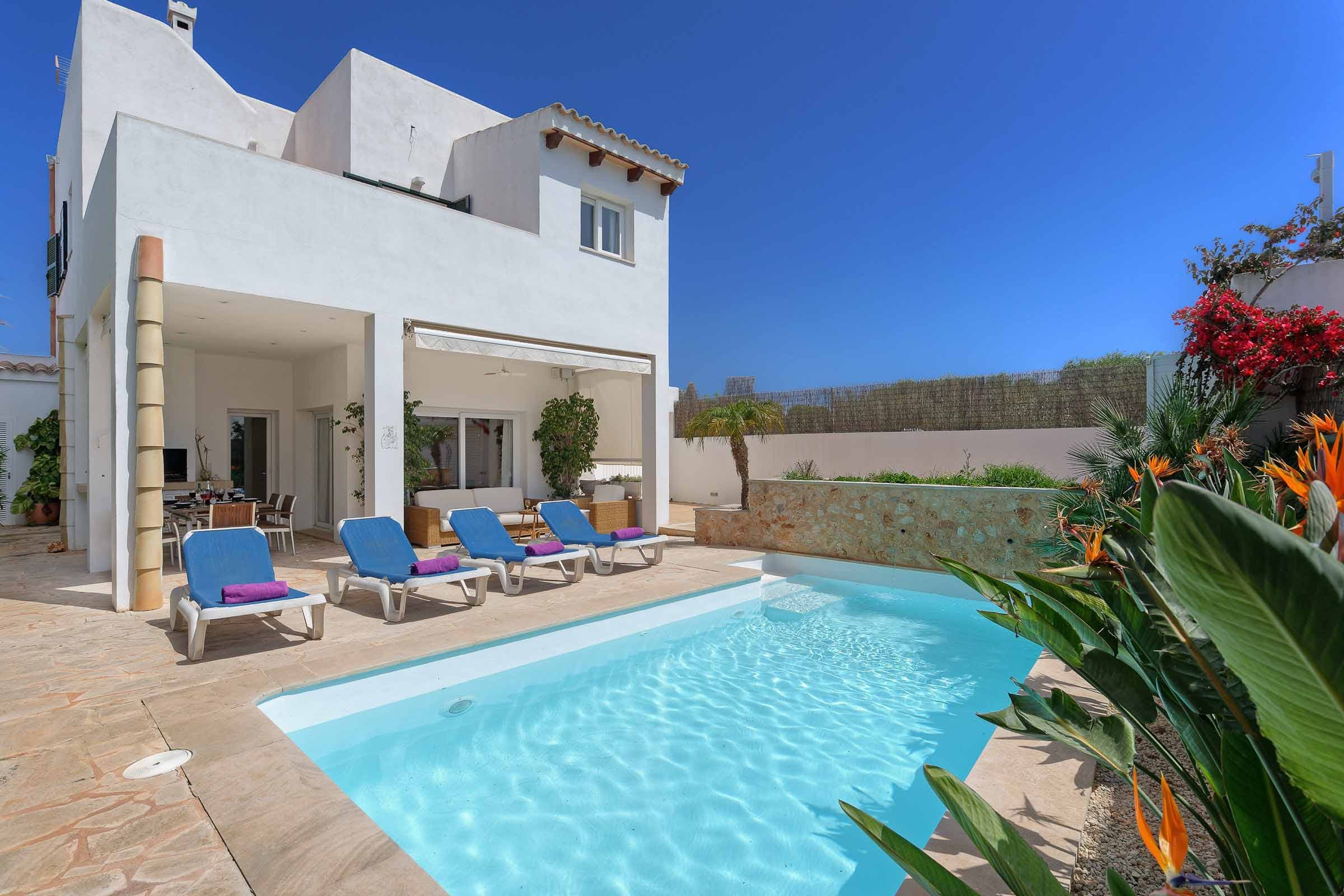 Villa Mestral Es Fortí Cala d’Or: Luxury 3-Bedroom Apartment with Seaview and Pool, Cala d’Or