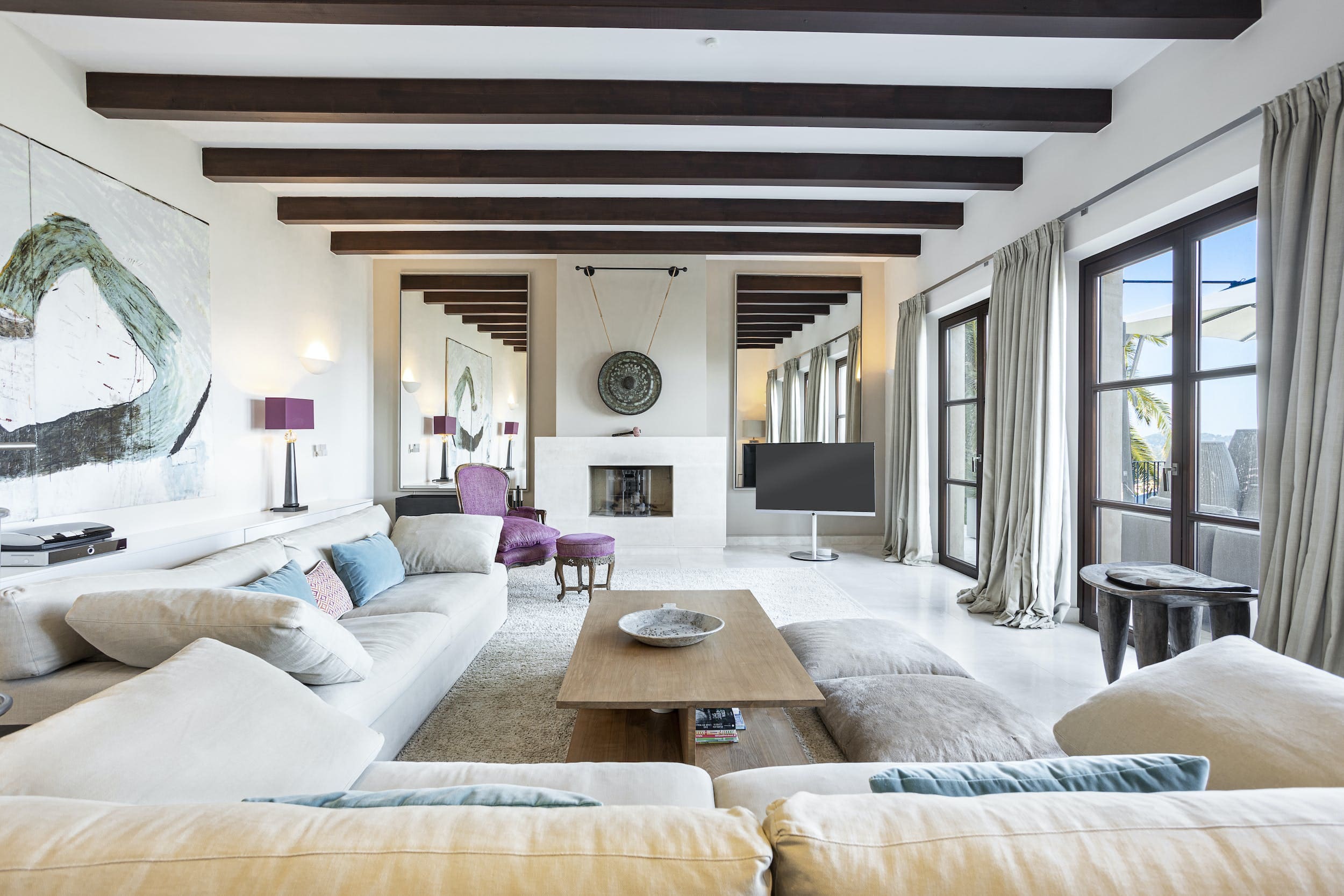 Villa Embat Galatzó Santa Ponsa: Lavish 6-Bedroom Apartment with Infinity Pool and Sea Views, Santa Ponsa