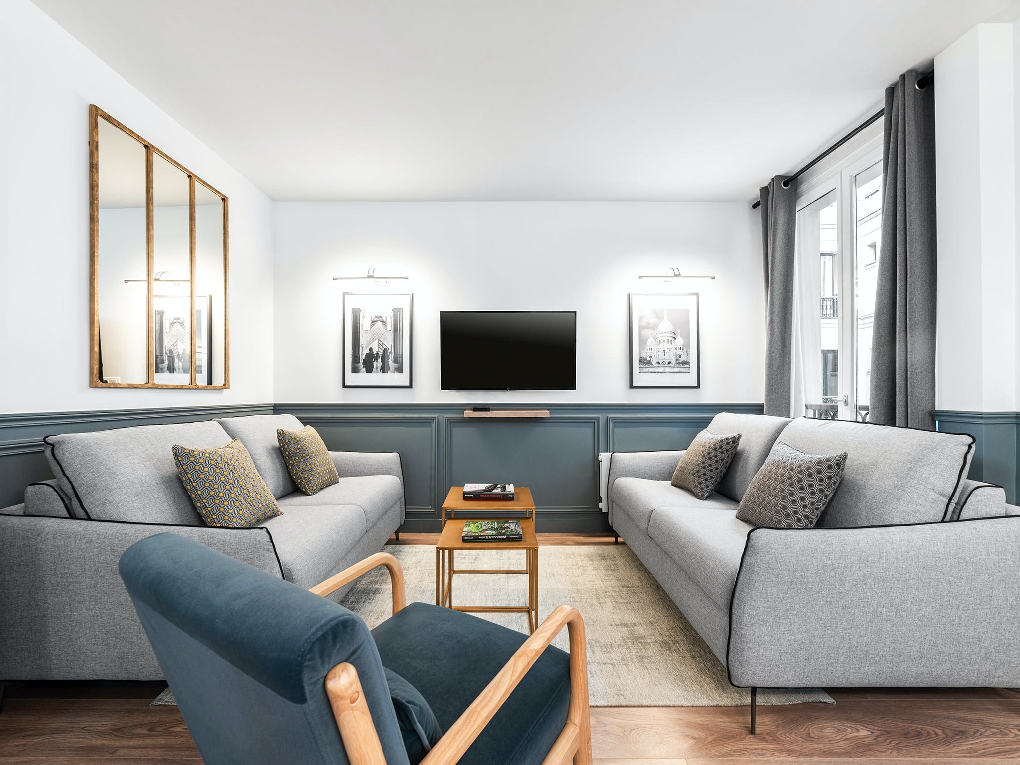 Villa Crépuscule Bonne Nouvelle Grands Boulevards-840929: Chic 2-Bedroom Apartment Rental with Family-Friendly Amenities, Grands Boulevards